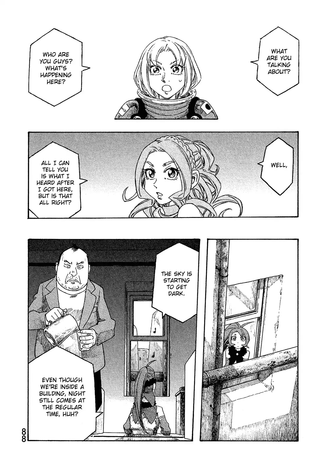 Madowanai Hoshi Chapter 4 page 13 - Chapter 4: "Inside"