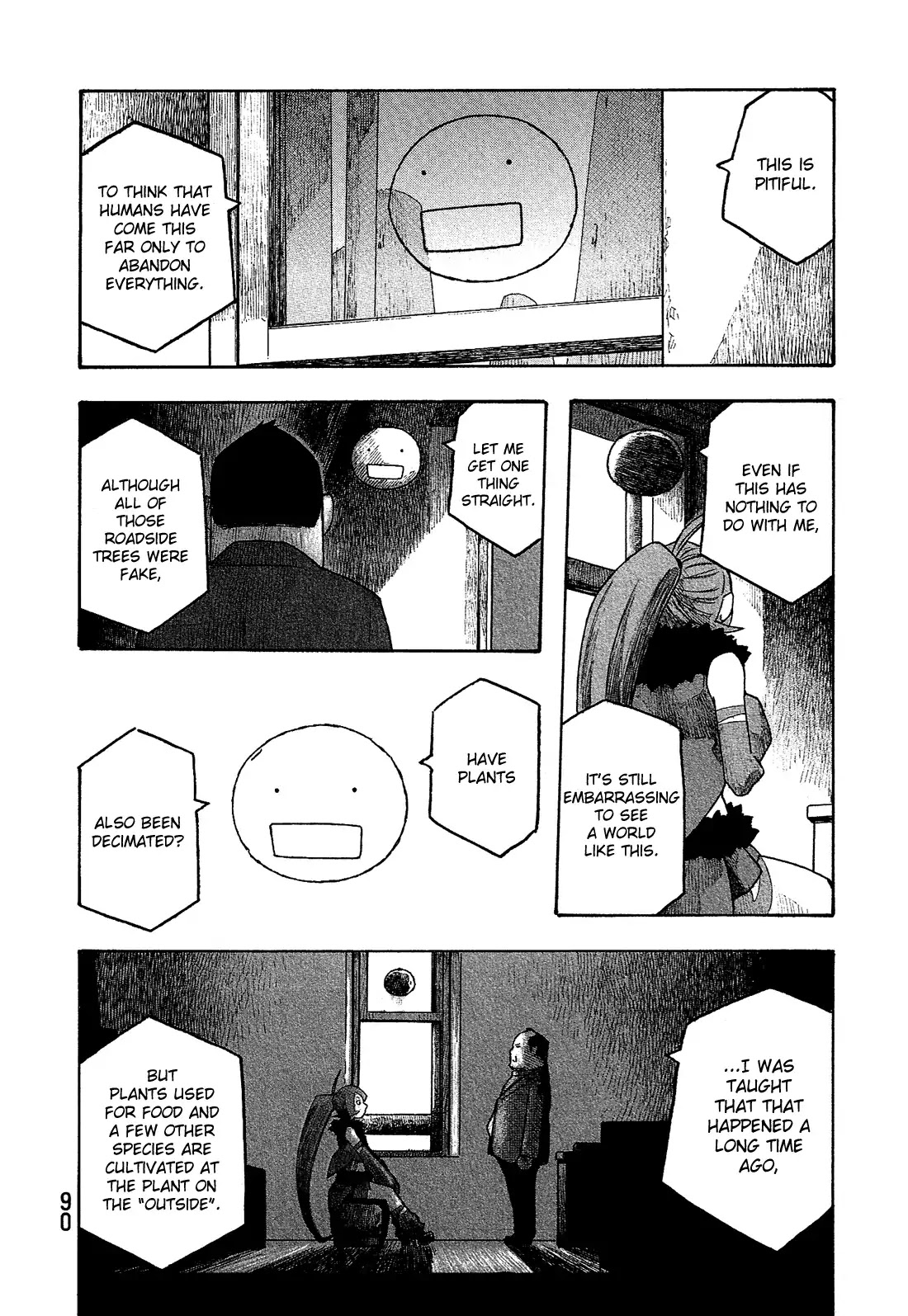 Madowanai Hoshi Chapter 4 page 15 - Chapter 4: "Inside"