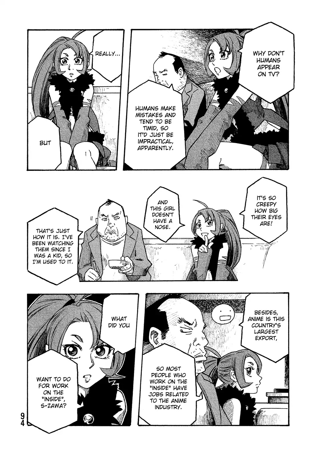 Madowanai Hoshi Chapter 4 page 19 - Chapter 4: "Inside"