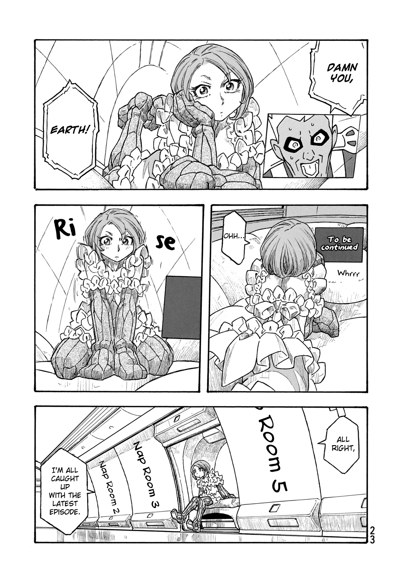 Madowanai Hoshi Chapter 40 page 1 - Chapter 40: Going Forward