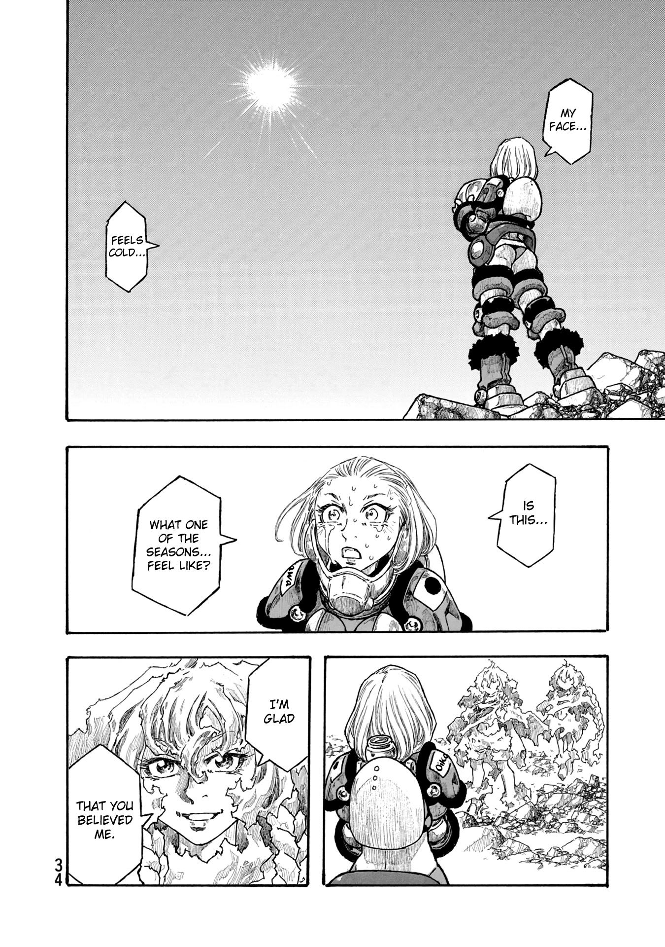 Madowanai Hoshi Chapter 40 page 12 - Chapter 40: Going Forward