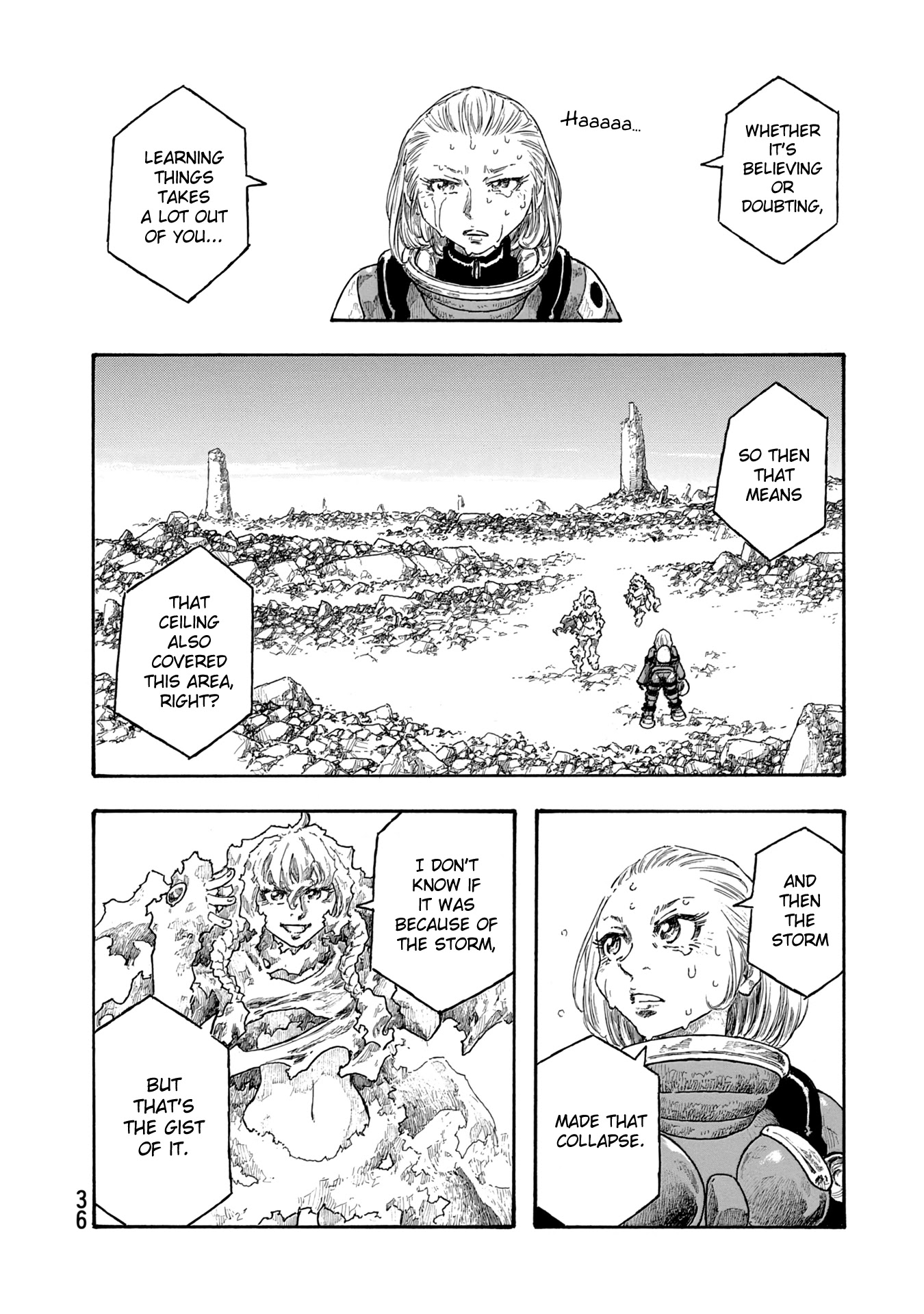 Madowanai Hoshi Chapter 40 page 14 - Chapter 40: Going Forward