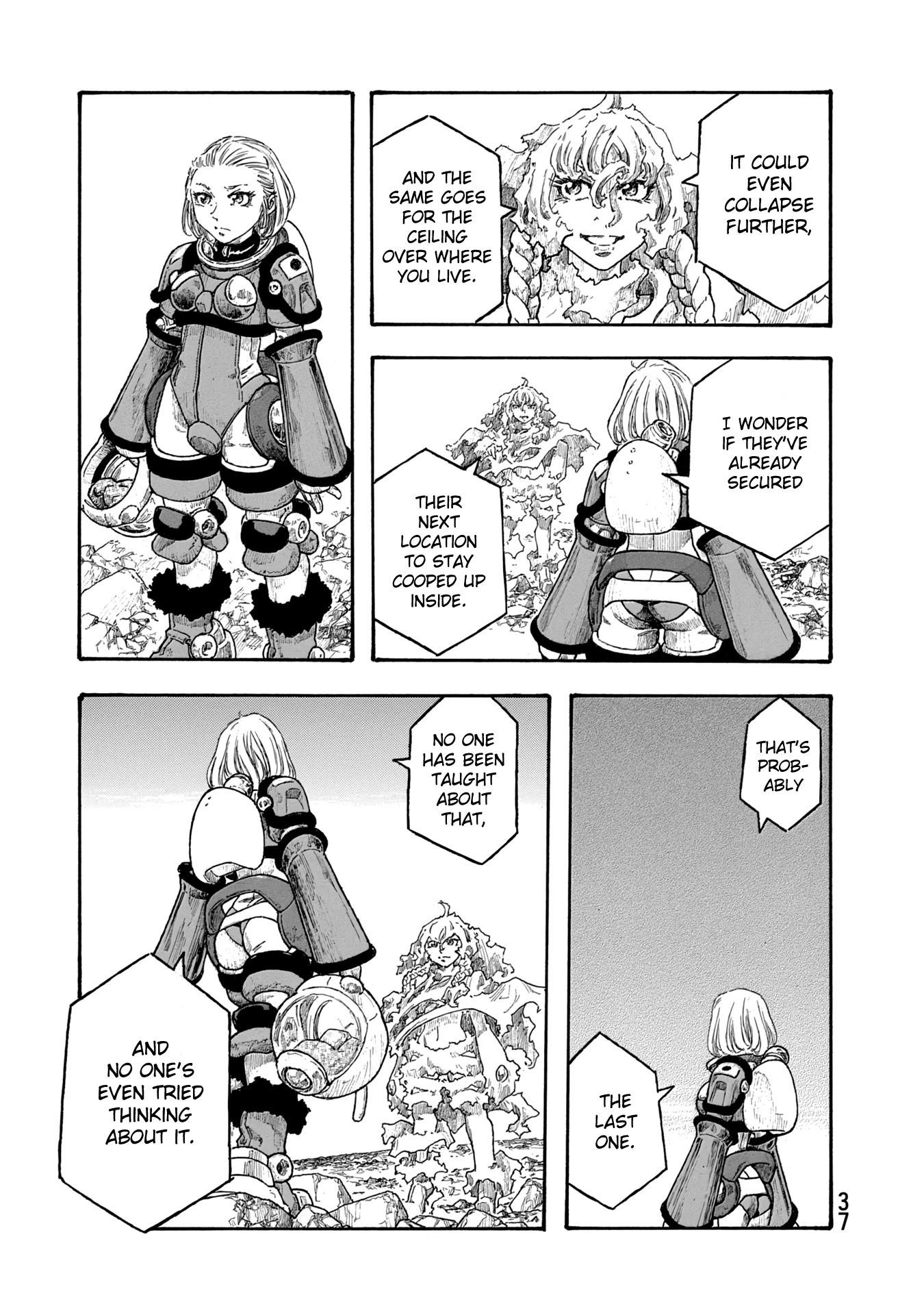 Madowanai Hoshi Chapter 40 page 15 - Chapter 40: Going Forward