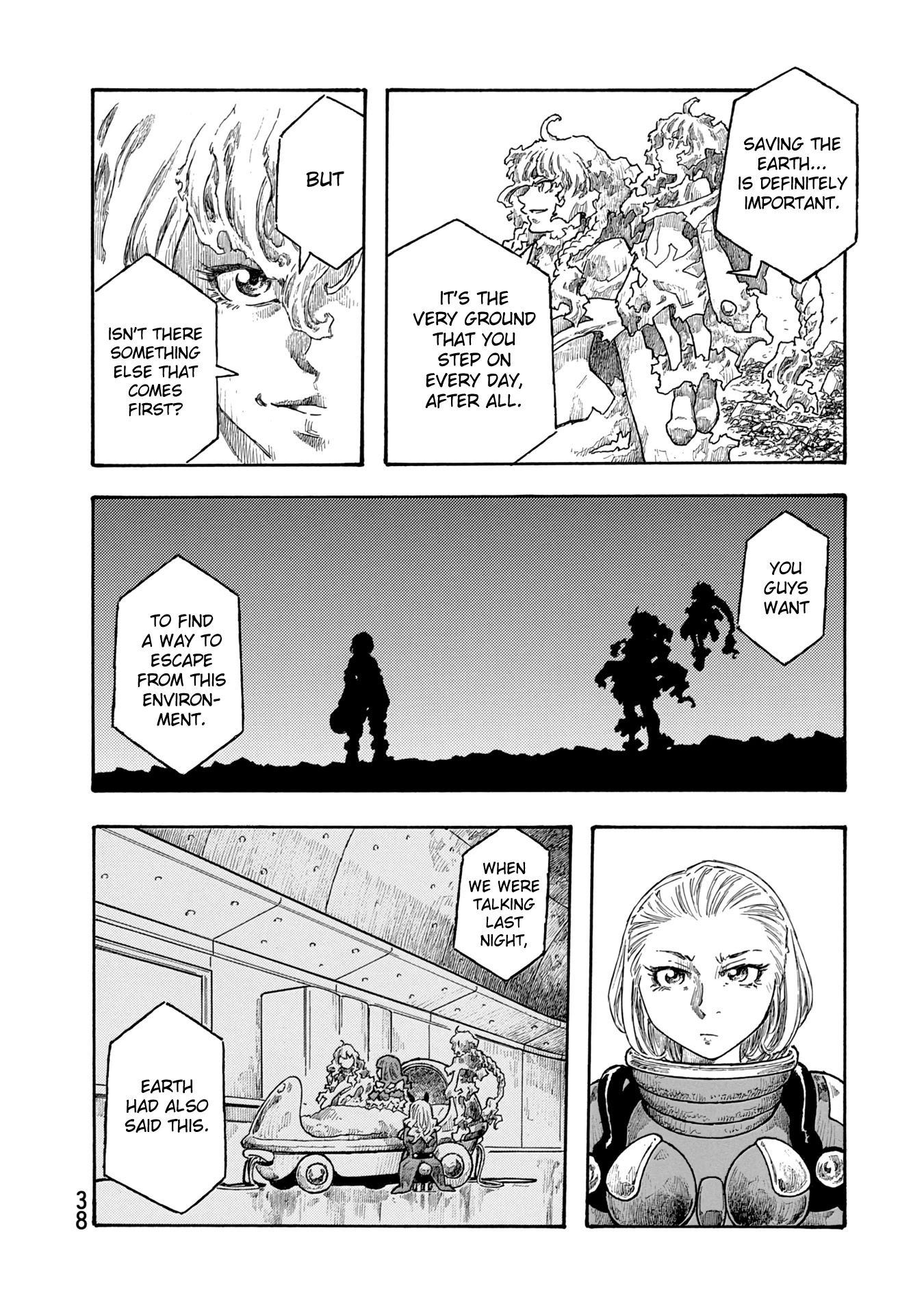 Madowanai Hoshi Chapter 40 page 16 - Chapter 40: Going Forward