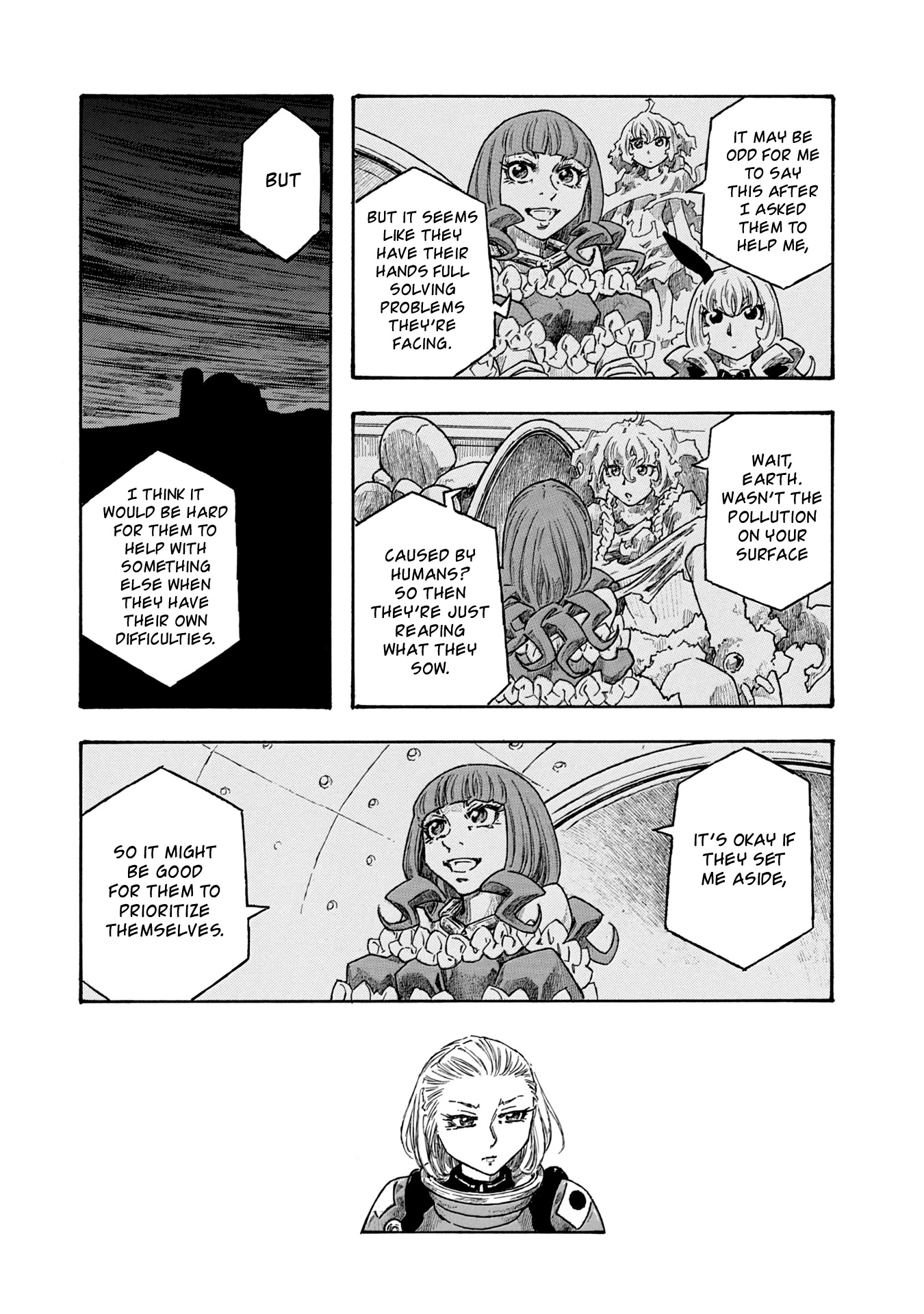 Madowanai Hoshi Chapter 40 page 17 - Chapter 40: Going Forward