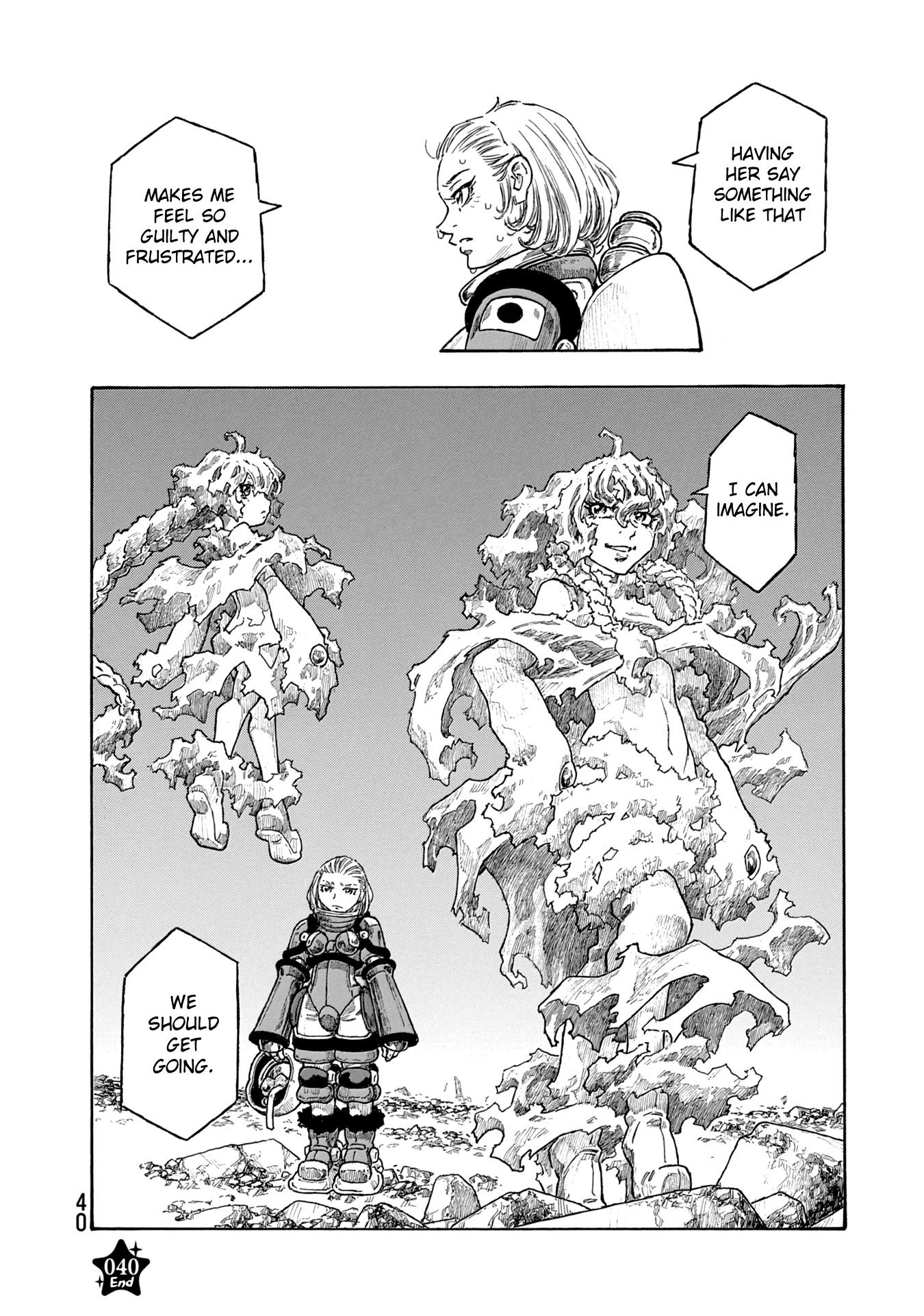 Madowanai Hoshi Chapter 40 page 18 - Chapter 40: Going Forward