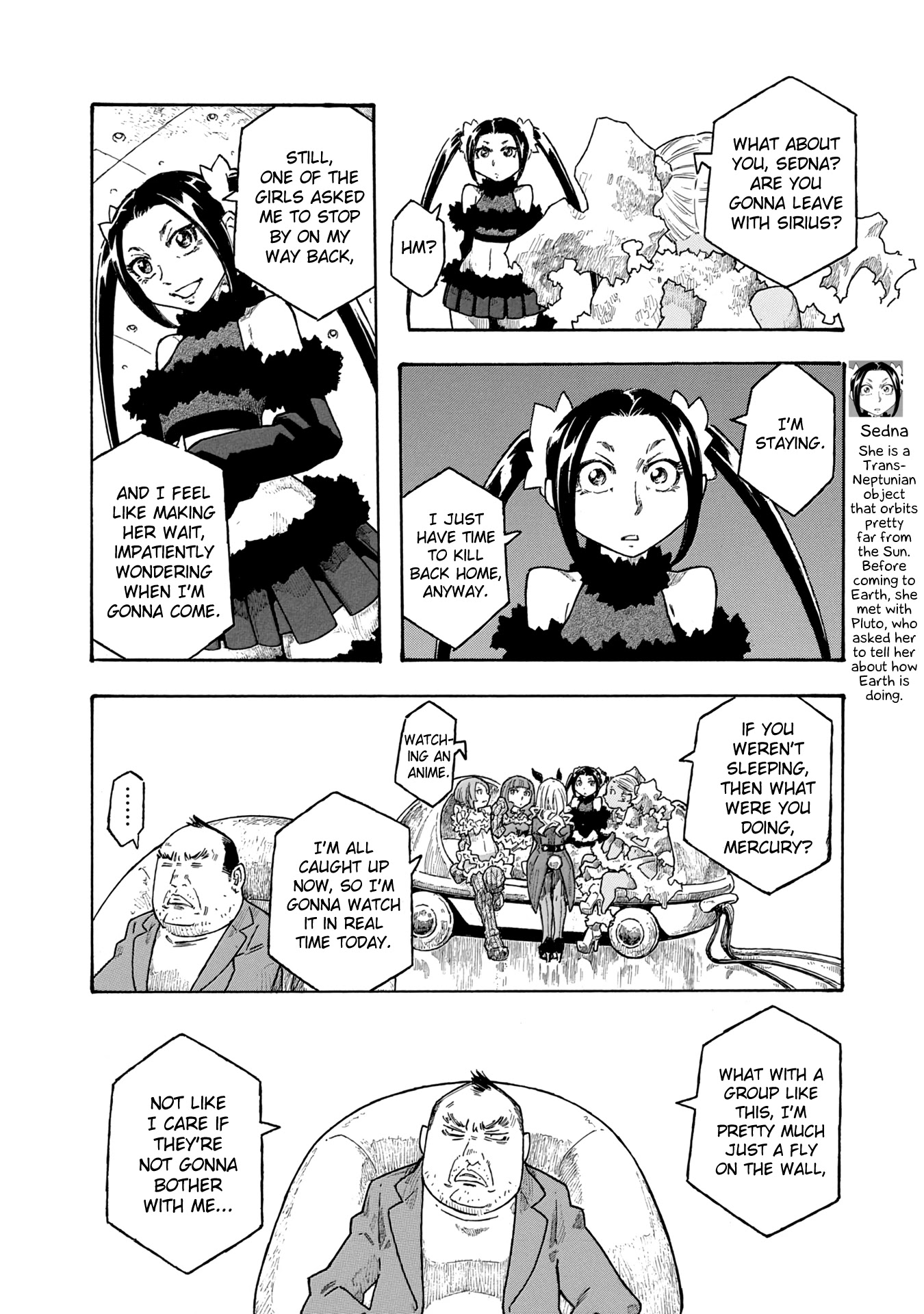 Madowanai Hoshi Chapter 40 page 4 - Chapter 40: Going Forward