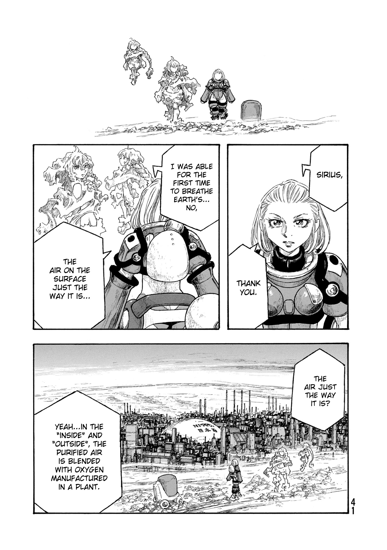 Madowanai Hoshi Chapter 41 page 1 - Chapter 41: What People Can Do