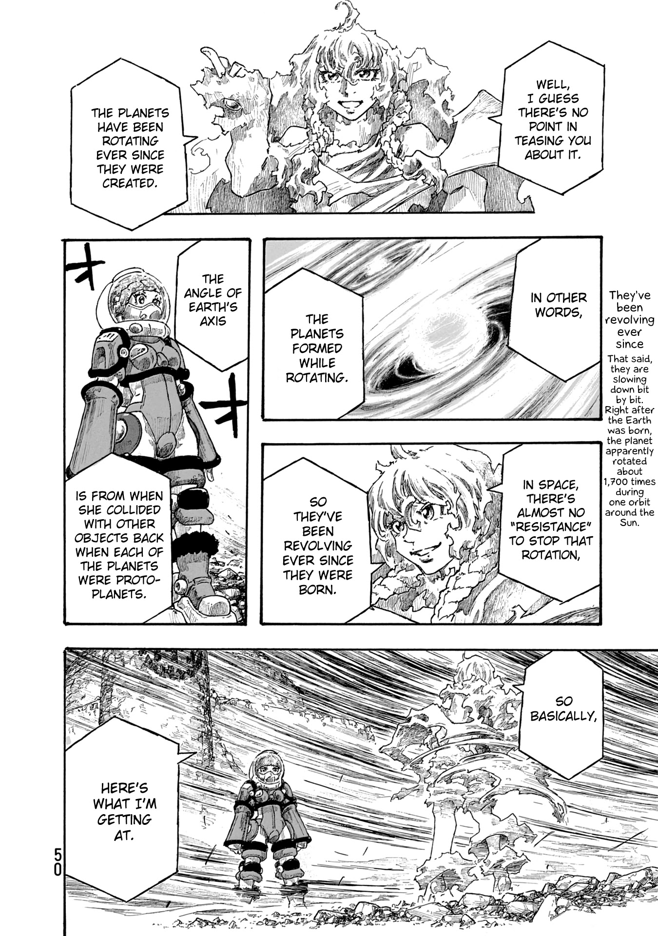 Madowanai Hoshi Chapter 41 page 10 - Chapter 41: What People Can Do