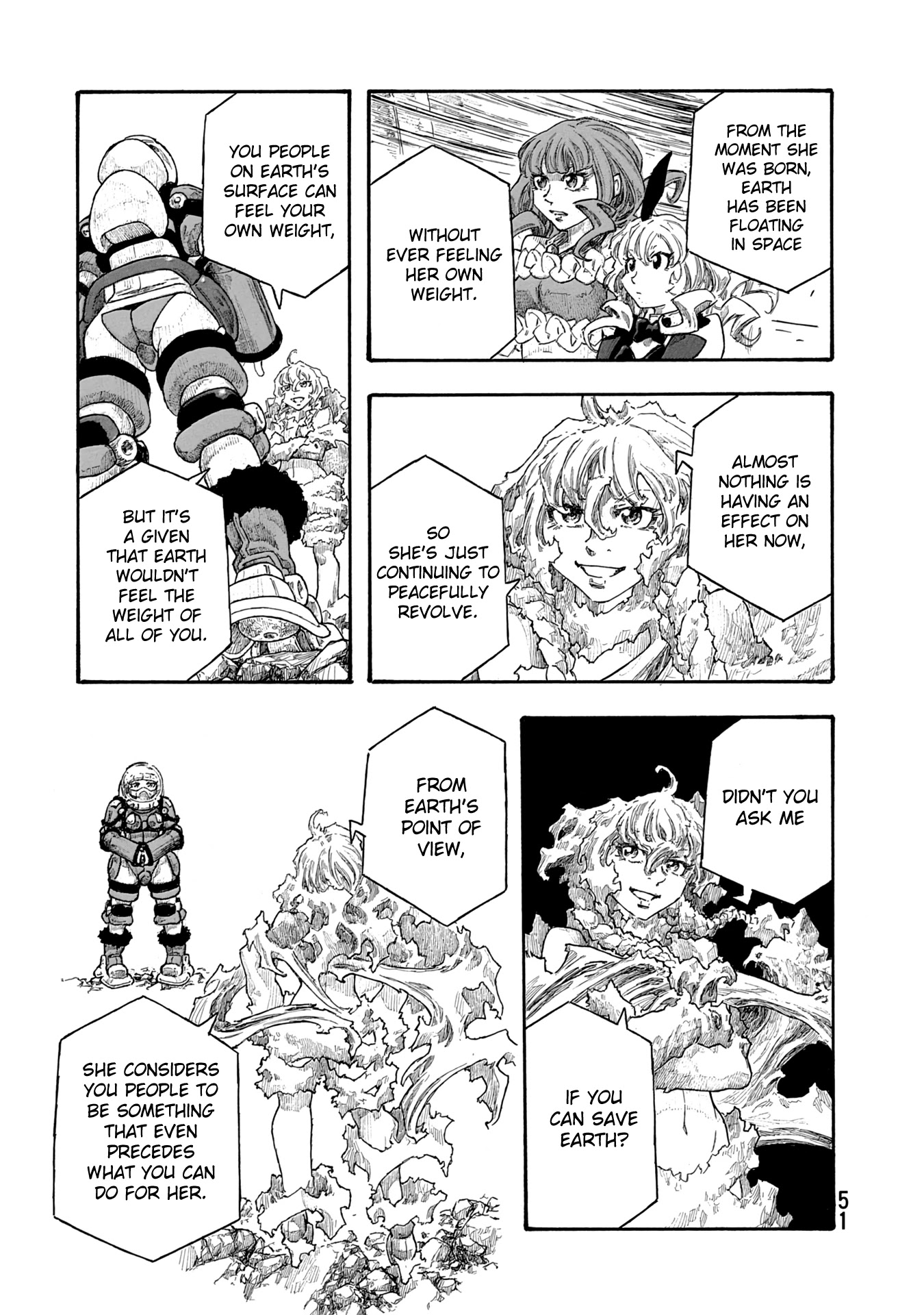 Madowanai Hoshi Chapter 41 page 11 - Chapter 41: What People Can Do