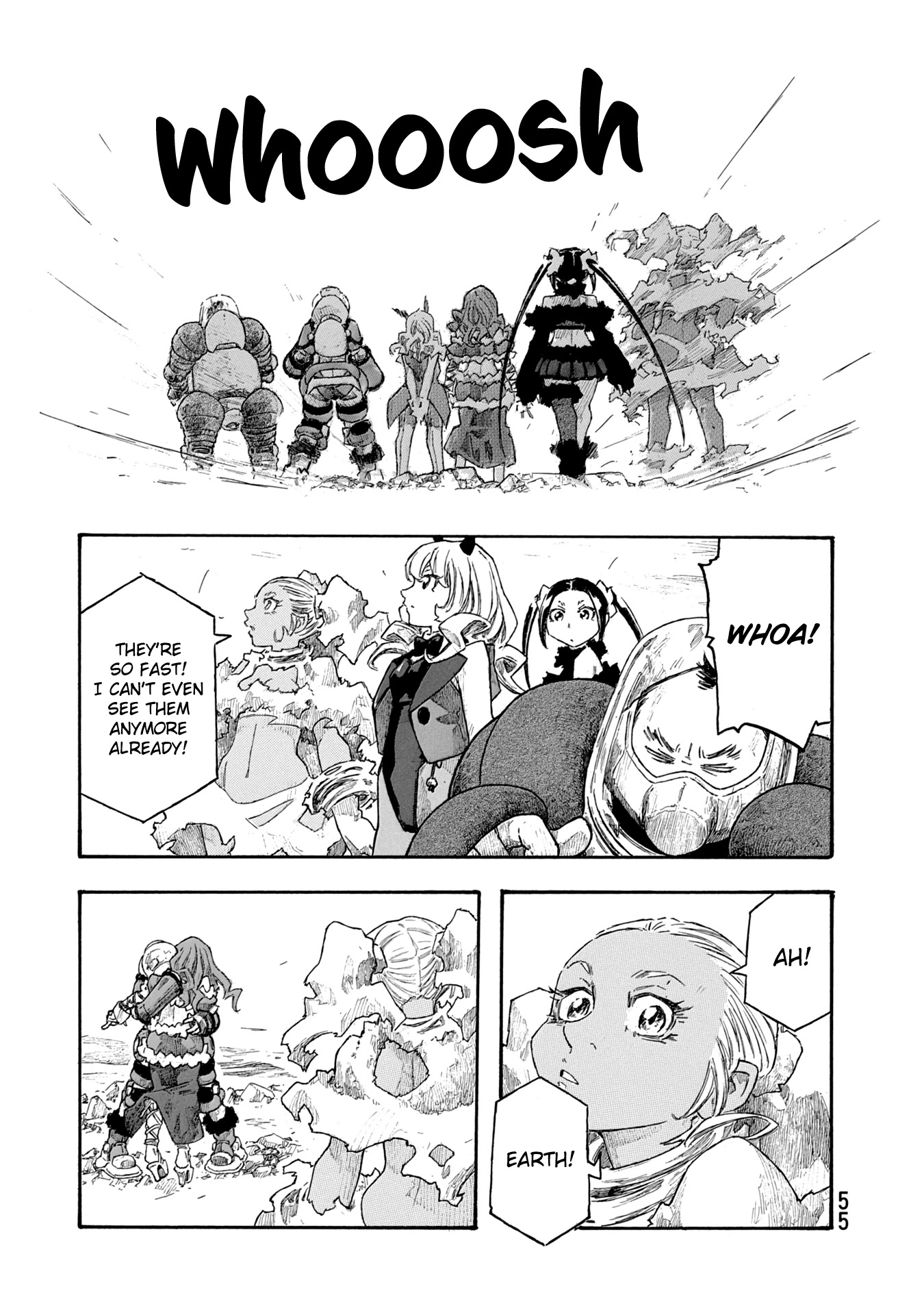Madowanai Hoshi Chapter 41 page 15 - Chapter 41: What People Can Do