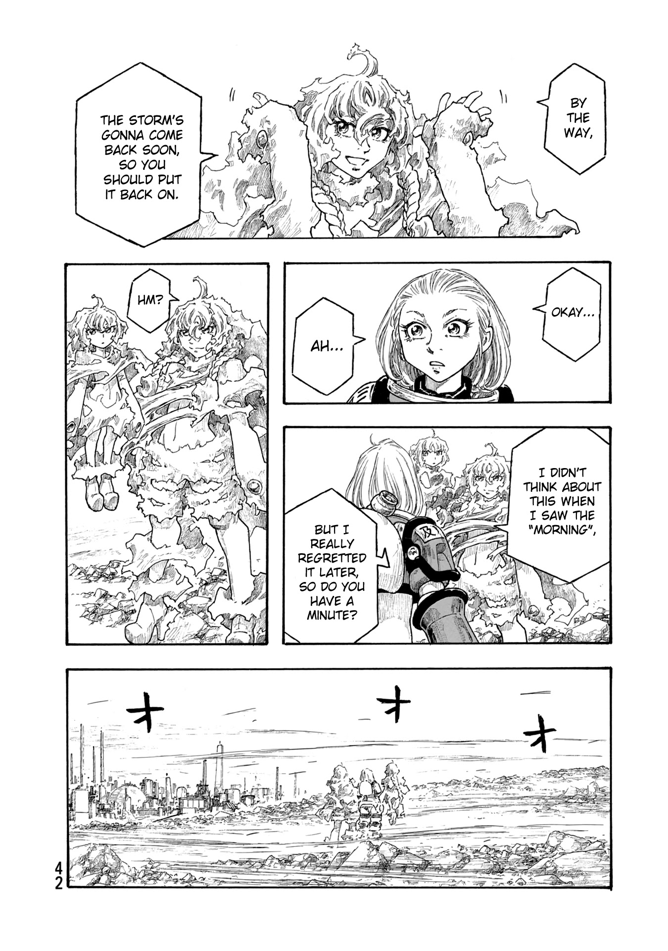 Madowanai Hoshi Chapter 41 page 2 - Chapter 41: What People Can Do