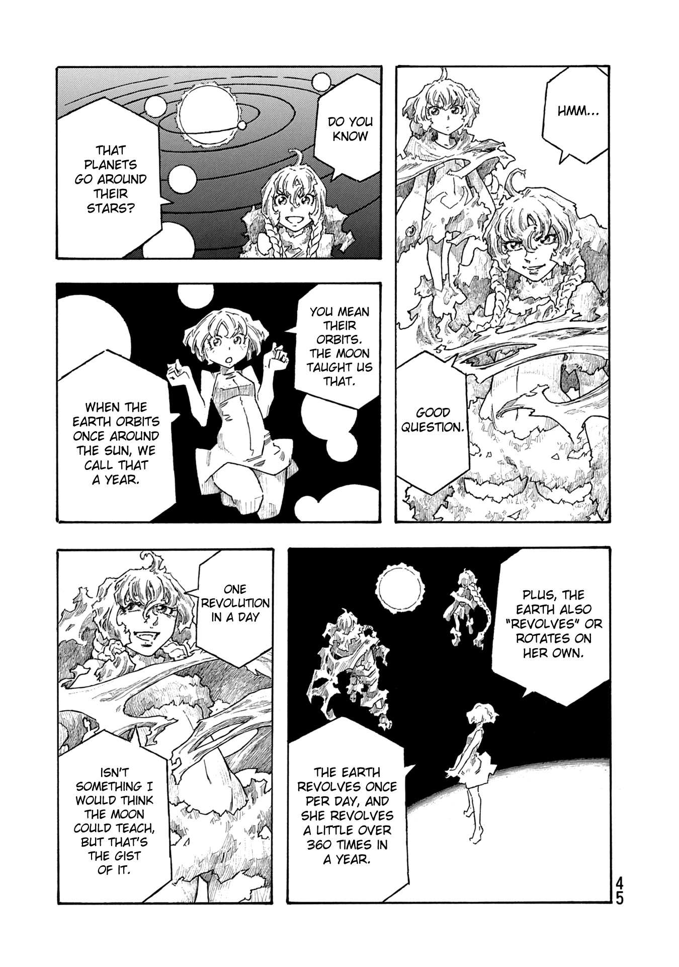 Madowanai Hoshi Chapter 41 page 5 - Chapter 41: What People Can Do