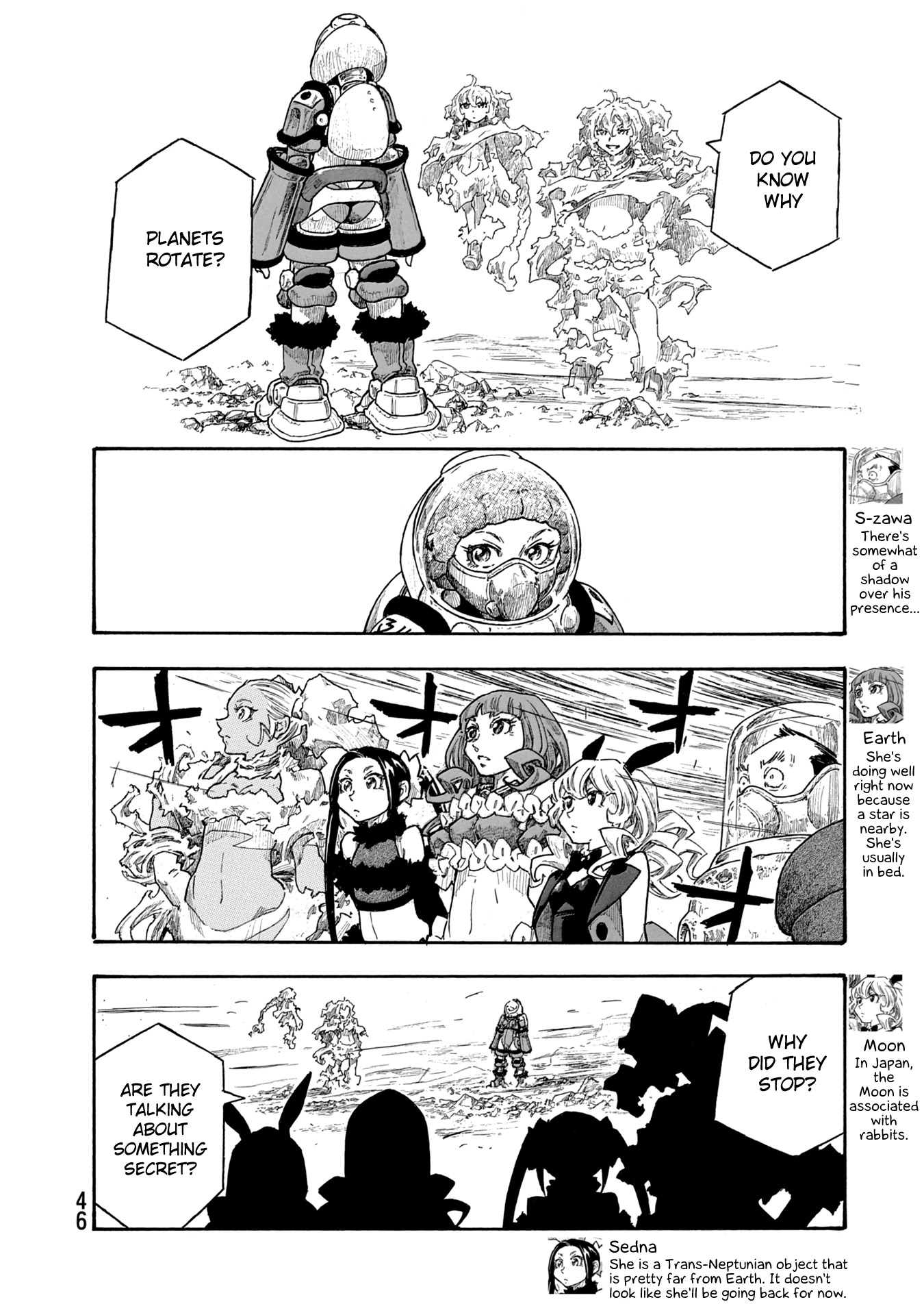 Madowanai Hoshi Chapter 41 page 6 - Chapter 41: What People Can Do