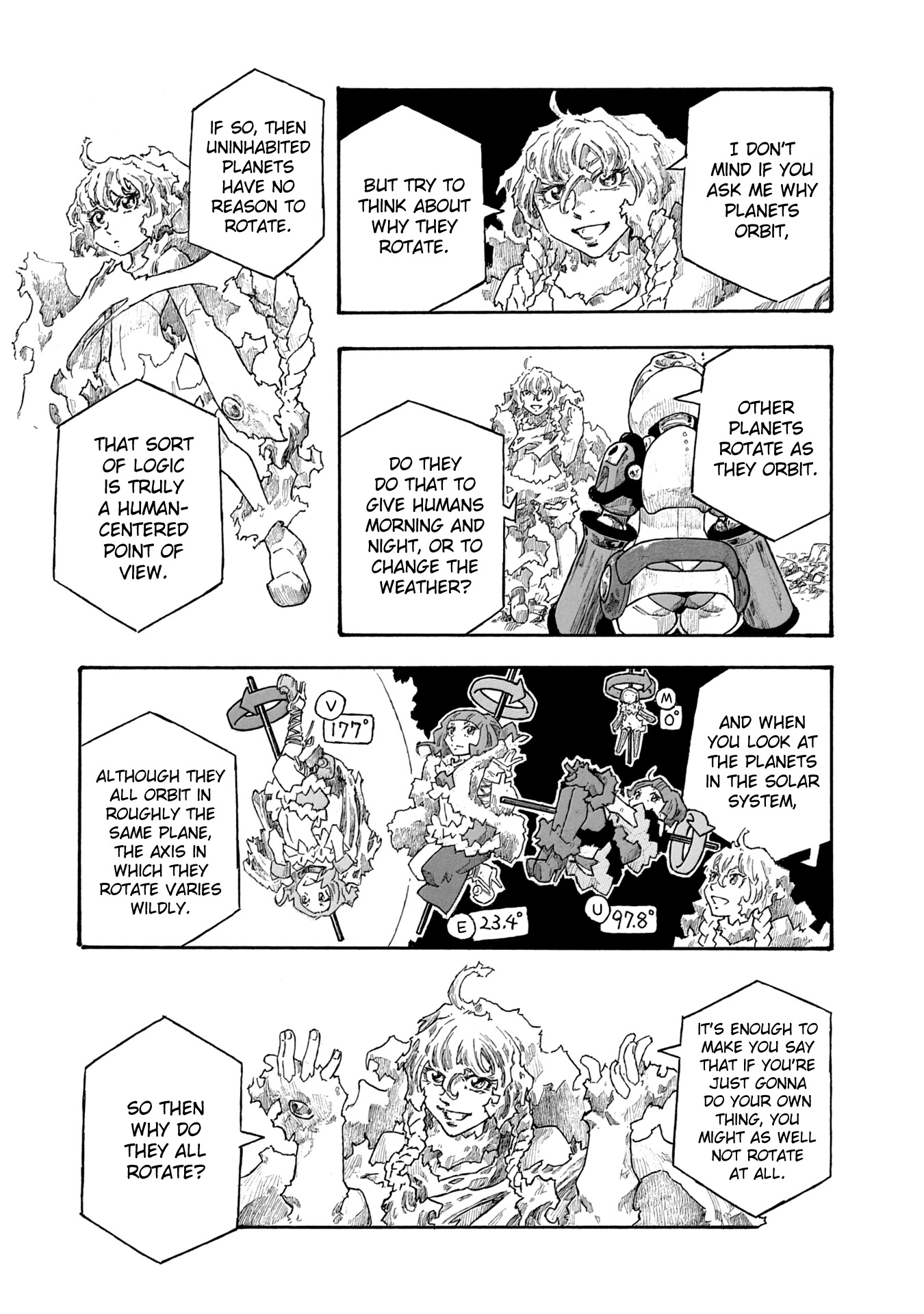 Madowanai Hoshi Chapter 41 page 7 - Chapter 41: What People Can Do