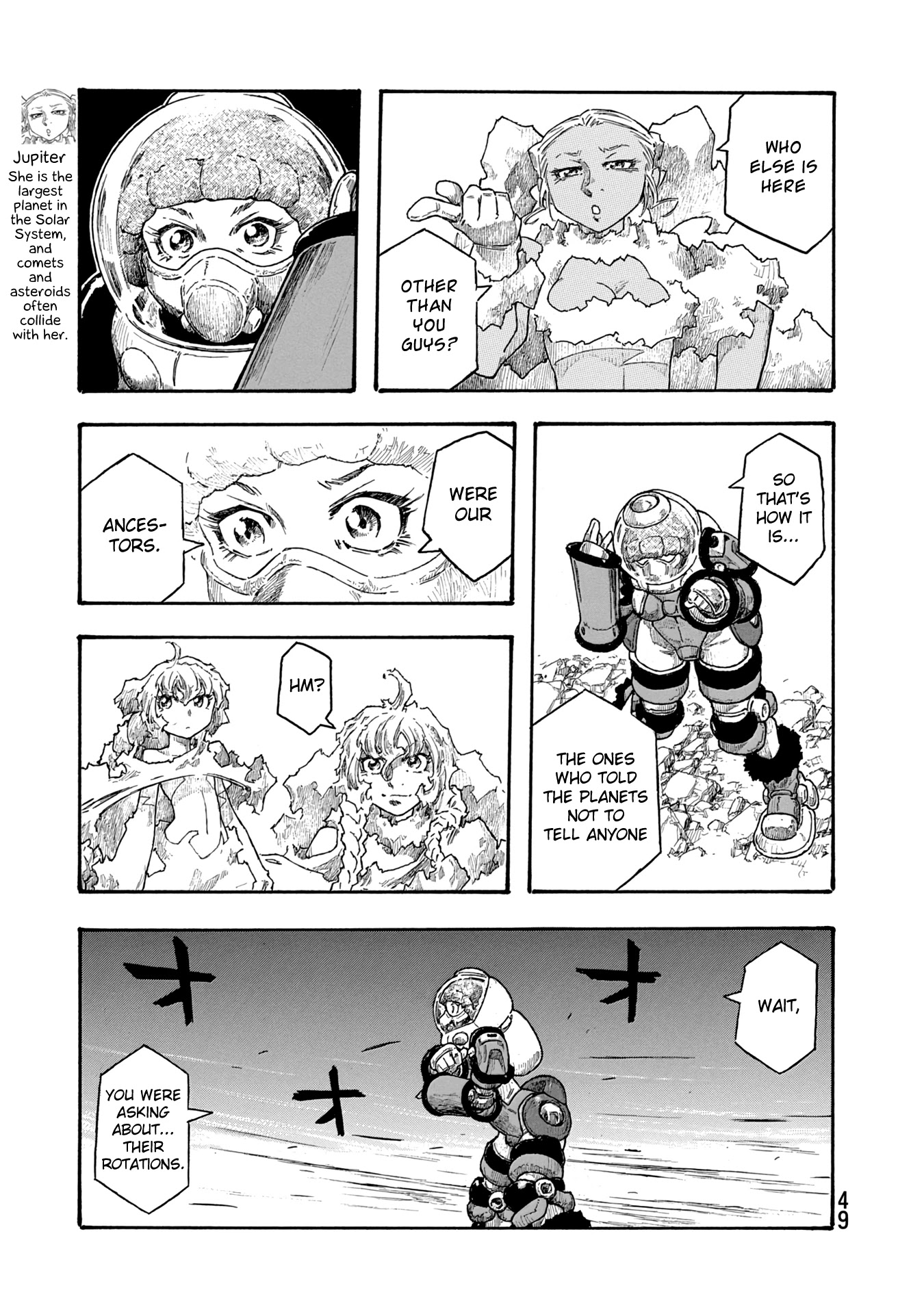 Madowanai Hoshi Chapter 41 page 9 - Chapter 41: What People Can Do
