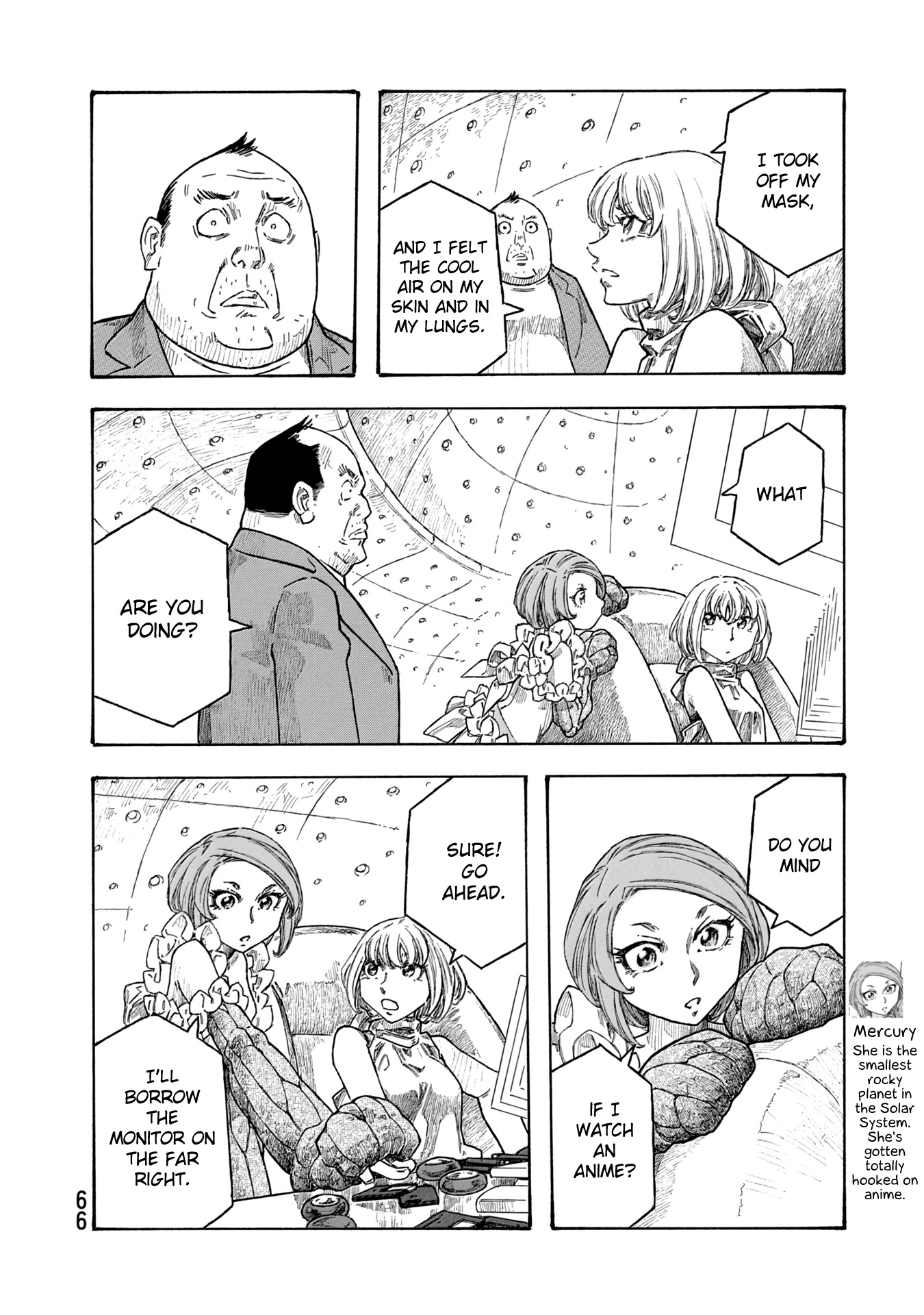Madowanai Hoshi Chapter 42 page 10 - Chapter 42: Looking for Clues