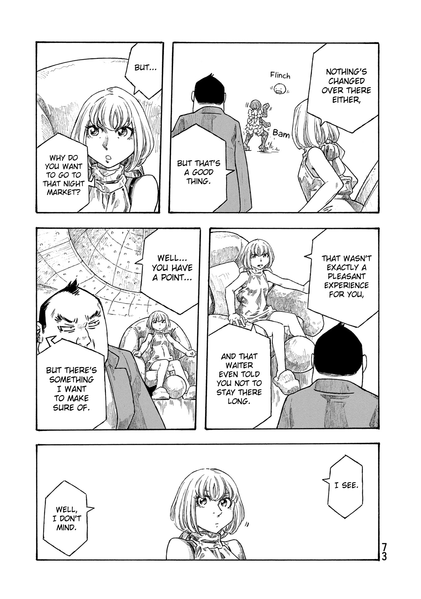 Madowanai Hoshi Chapter 42 page 17 - Chapter 42: Looking for Clues