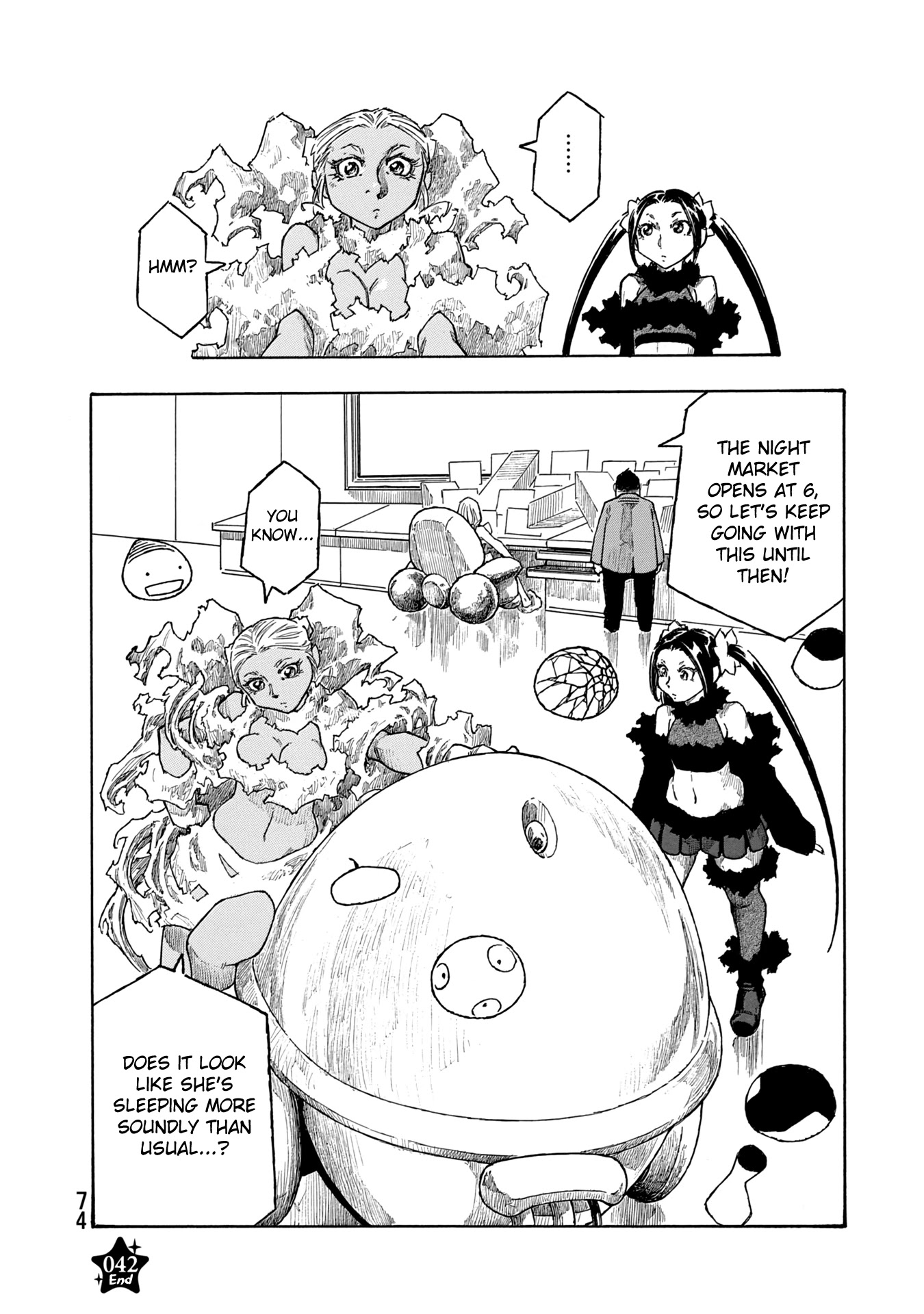 Madowanai Hoshi Chapter 42 page 18 - Chapter 42: Looking for Clues