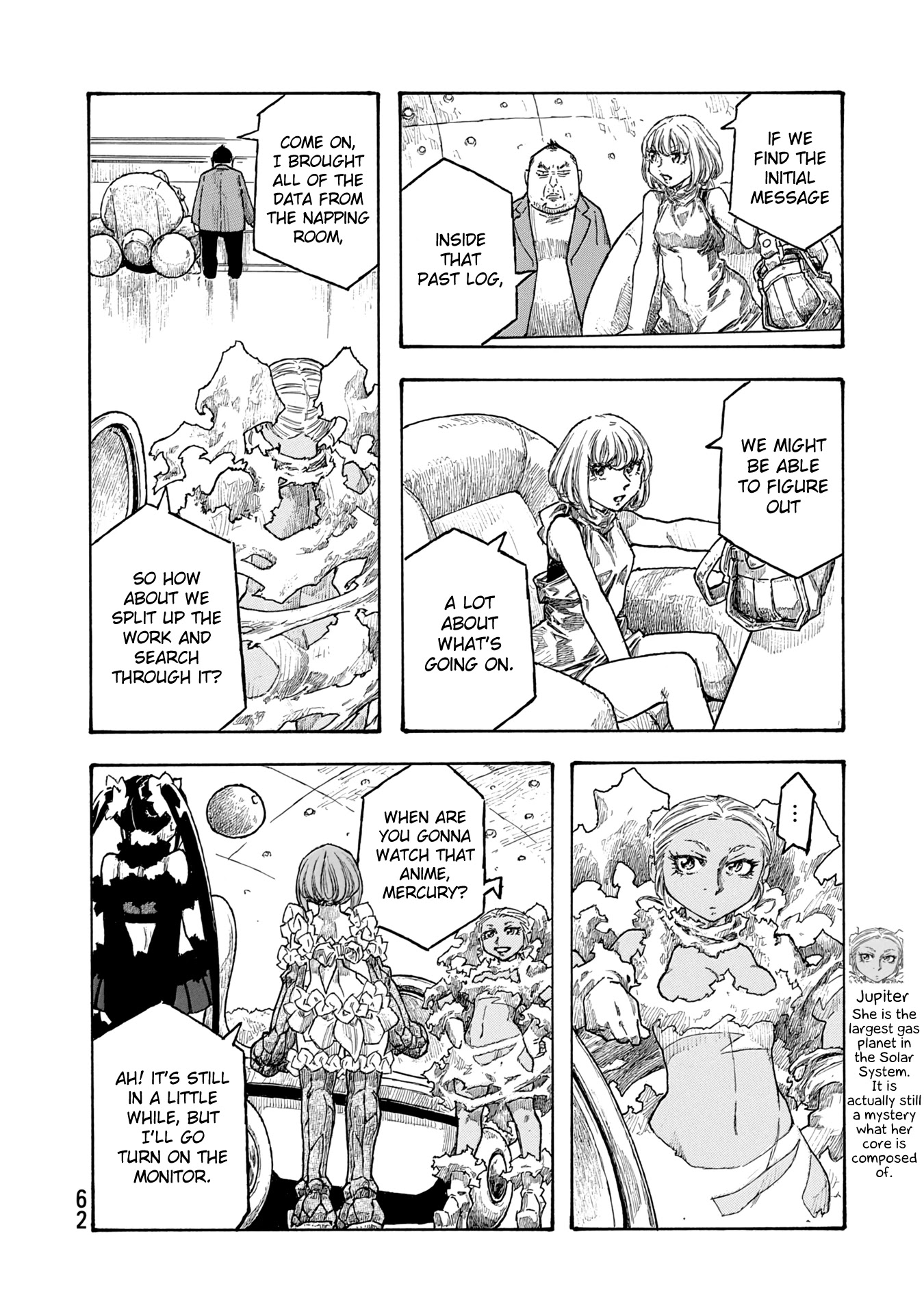 Madowanai Hoshi Chapter 42 page 6 - Chapter 42: Looking for Clues
