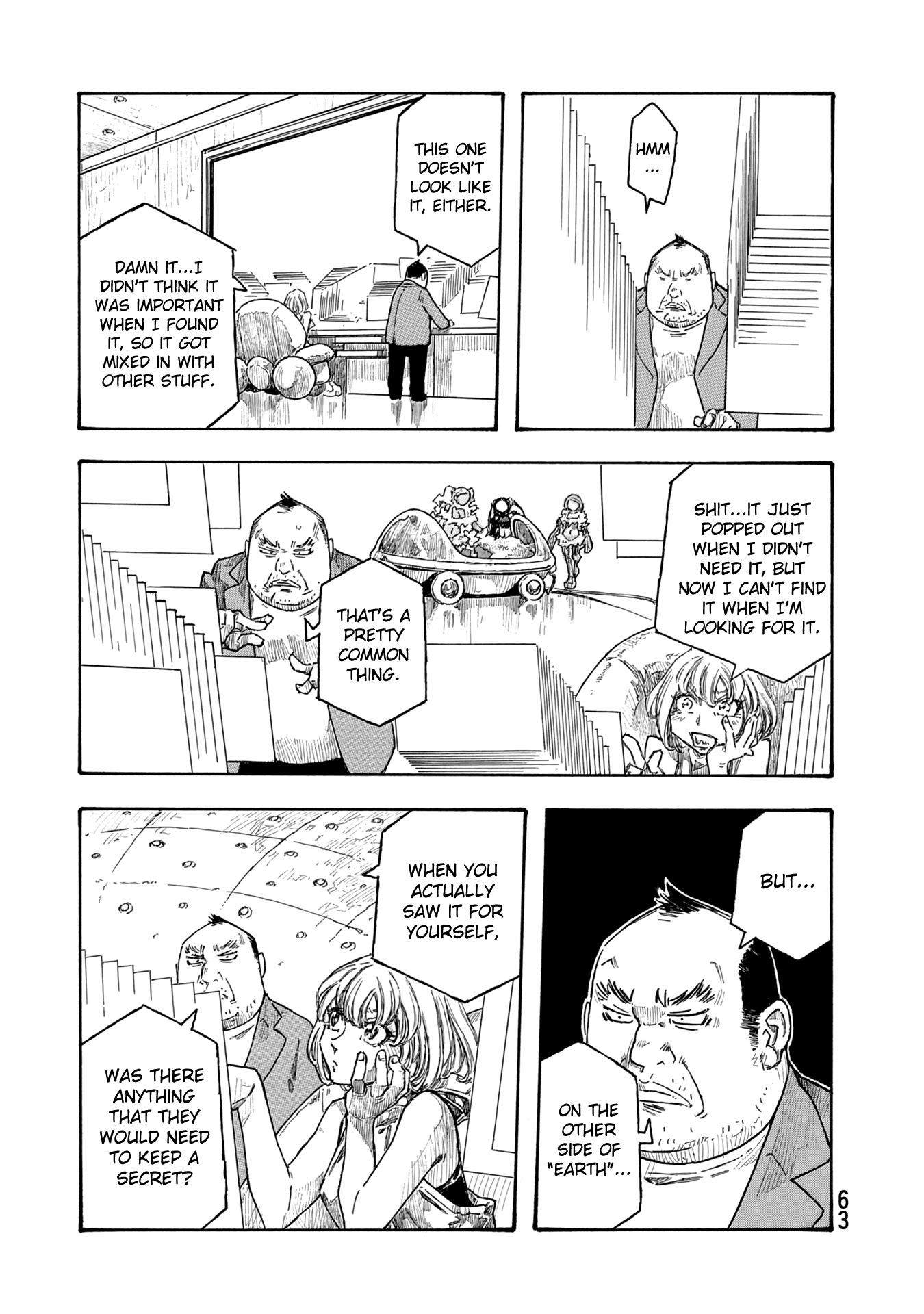 Madowanai Hoshi Chapter 42 page 7 - Chapter 42: Looking for Clues