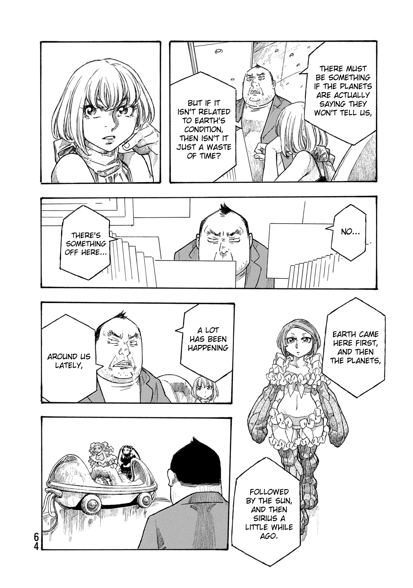 Madowanai Hoshi Chapter 42 page 8 - Chapter 42: Looking for Clues