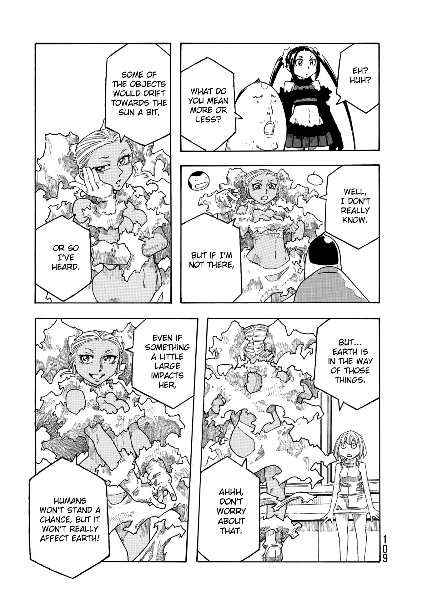 Madowanai Hoshi Chapter 44 page 15 - Chapter 44: Gravitational Waves