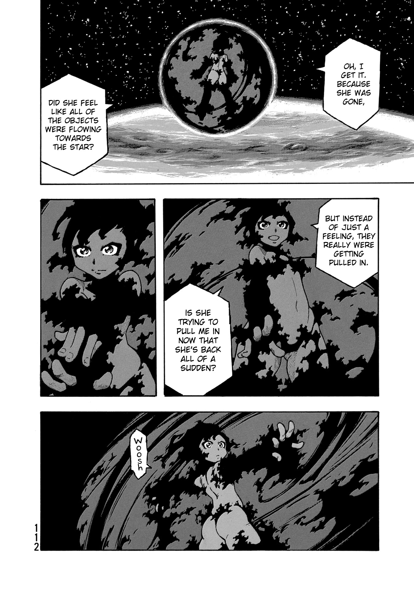 Madowanai Hoshi Chapter 44 page 18 - Chapter 44: Gravitational Waves