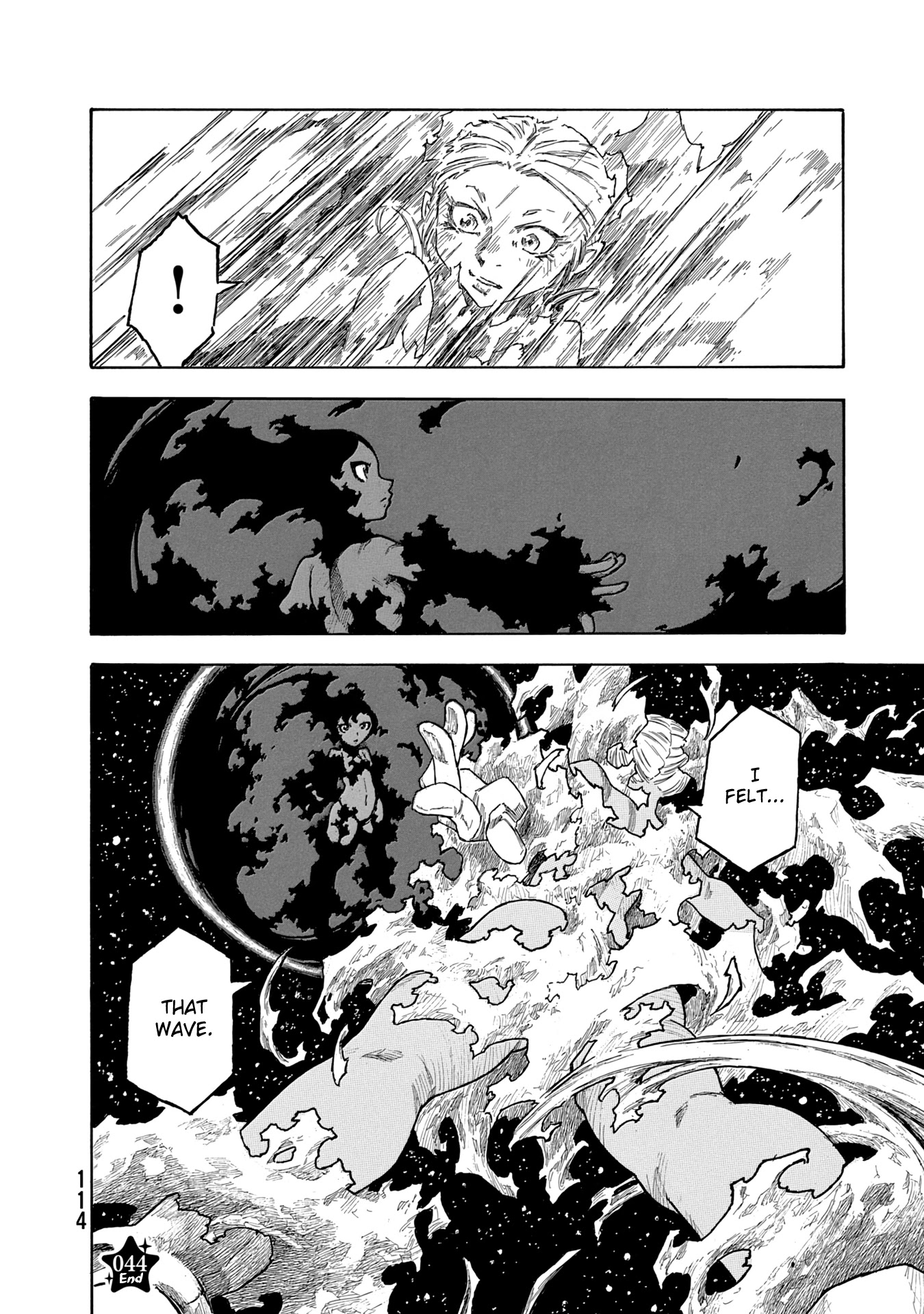 Madowanai Hoshi Chapter 44 page 20 - Chapter 44: Gravitational Waves