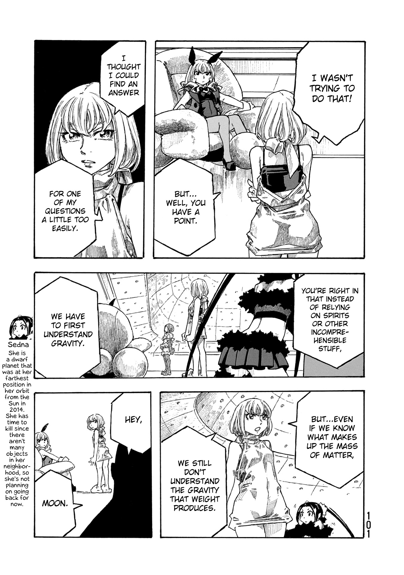 Madowanai Hoshi Chapter 44 page 7 - Chapter 44: Gravitational Waves