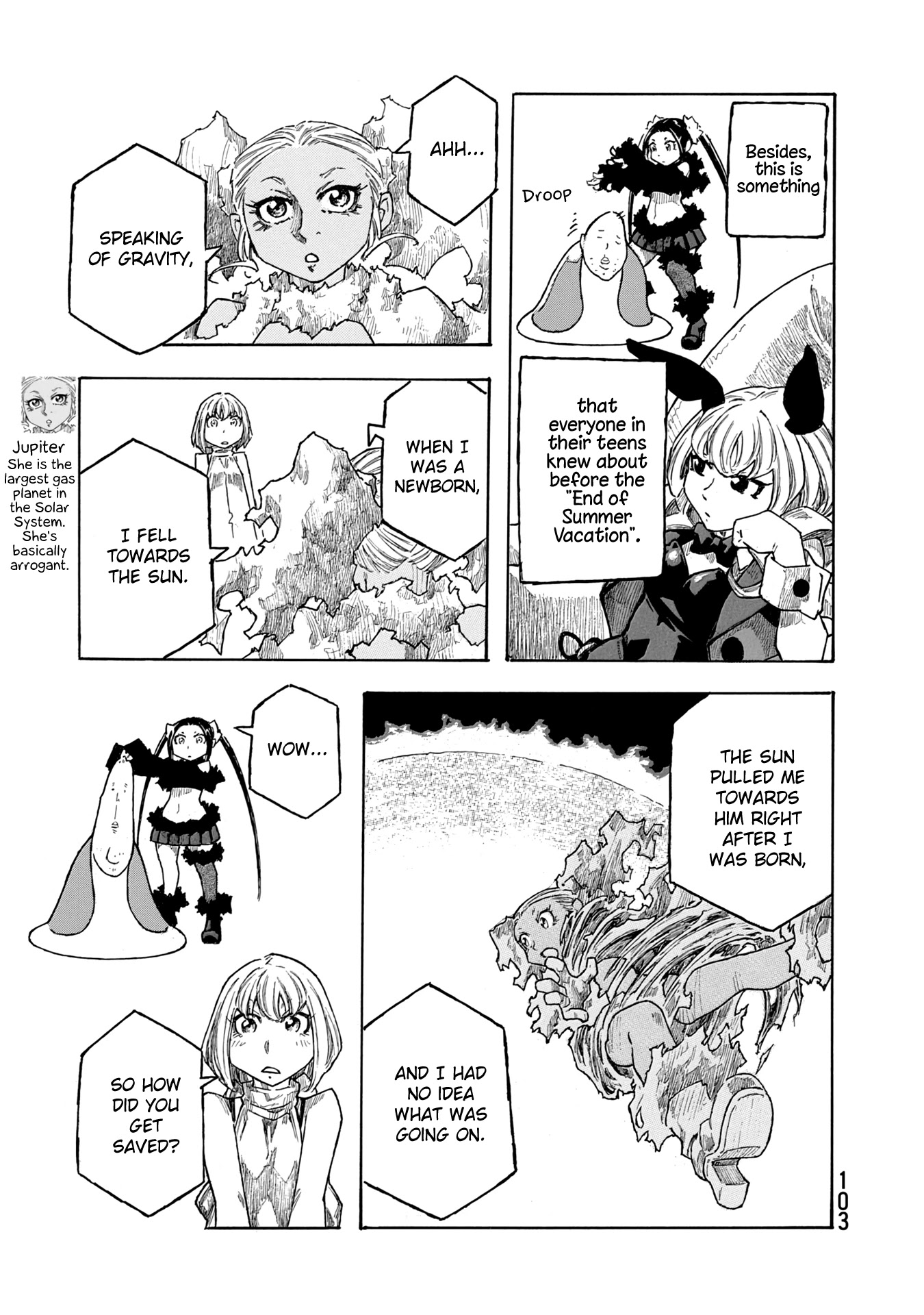 Madowanai Hoshi Chapter 44 page 9 - Chapter 44: Gravitational Waves