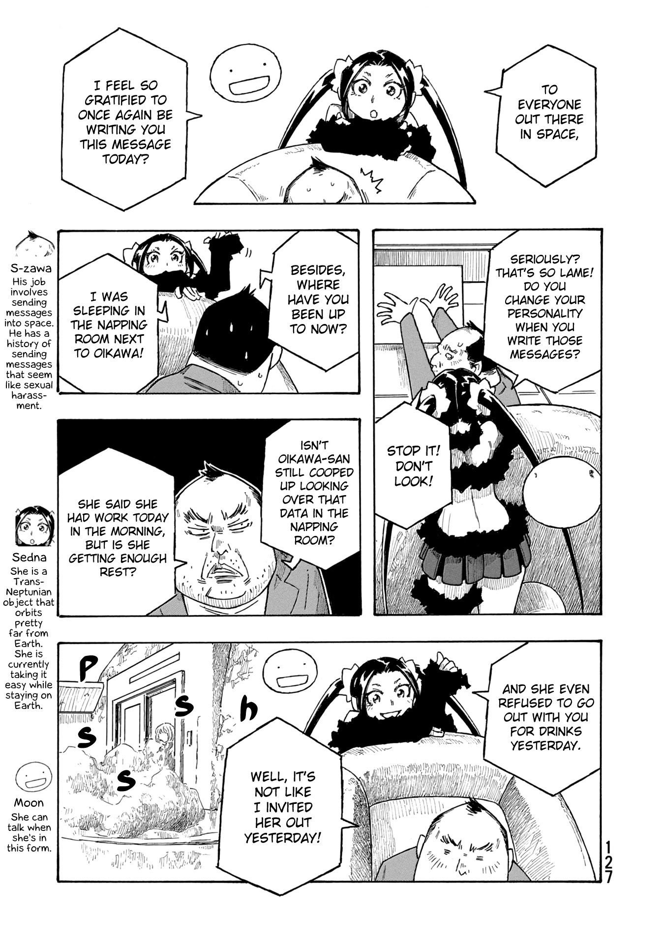 Madowanai Hoshi Chapter 45 page 13 - Chapter 45: Thinking About the Past