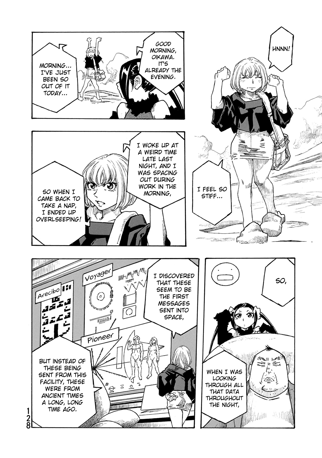 Madowanai Hoshi Chapter 45 page 14 - Chapter 45: Thinking About the Past