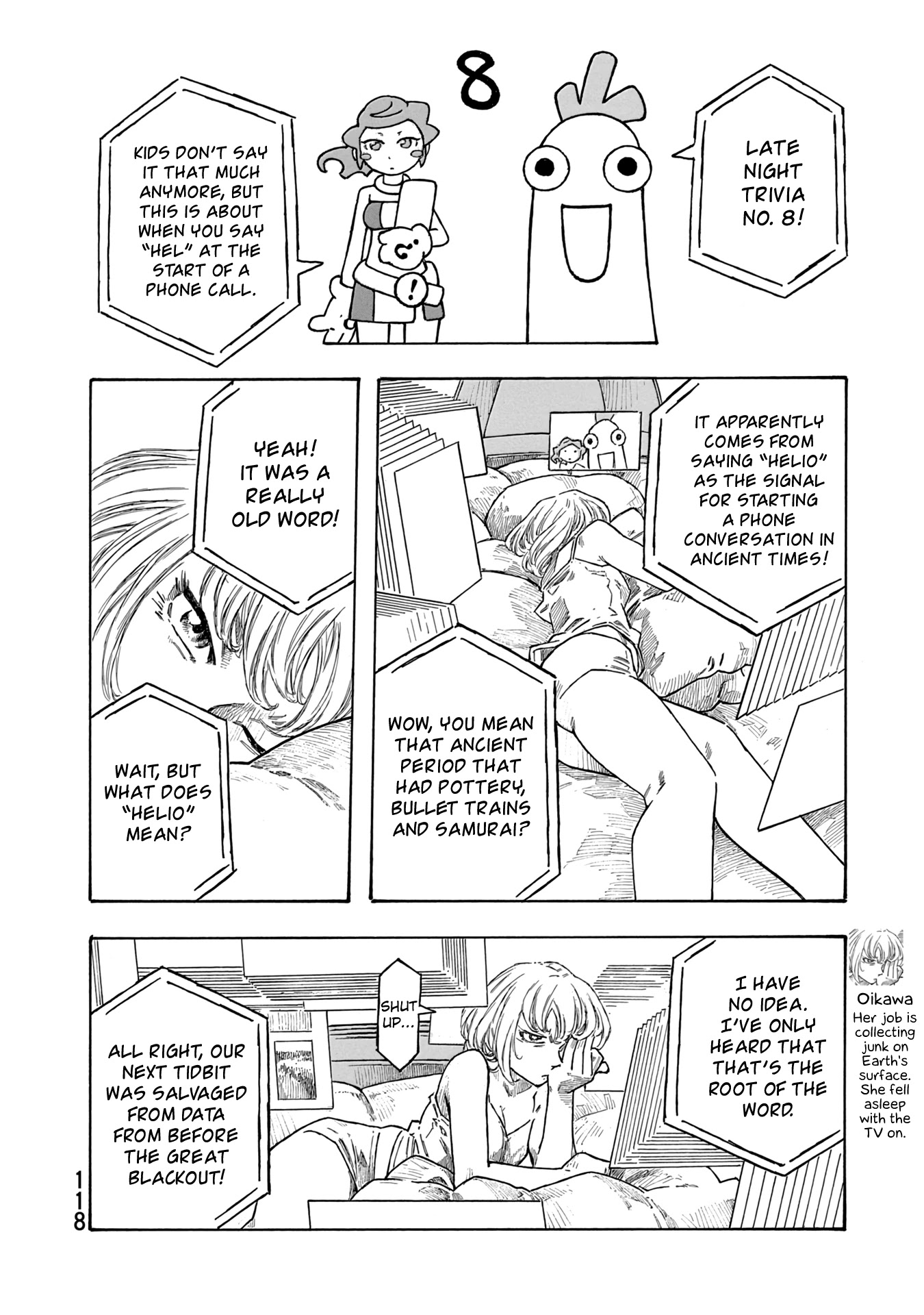 Madowanai Hoshi Chapter 45 page 4 - Chapter 45: Thinking About the Past