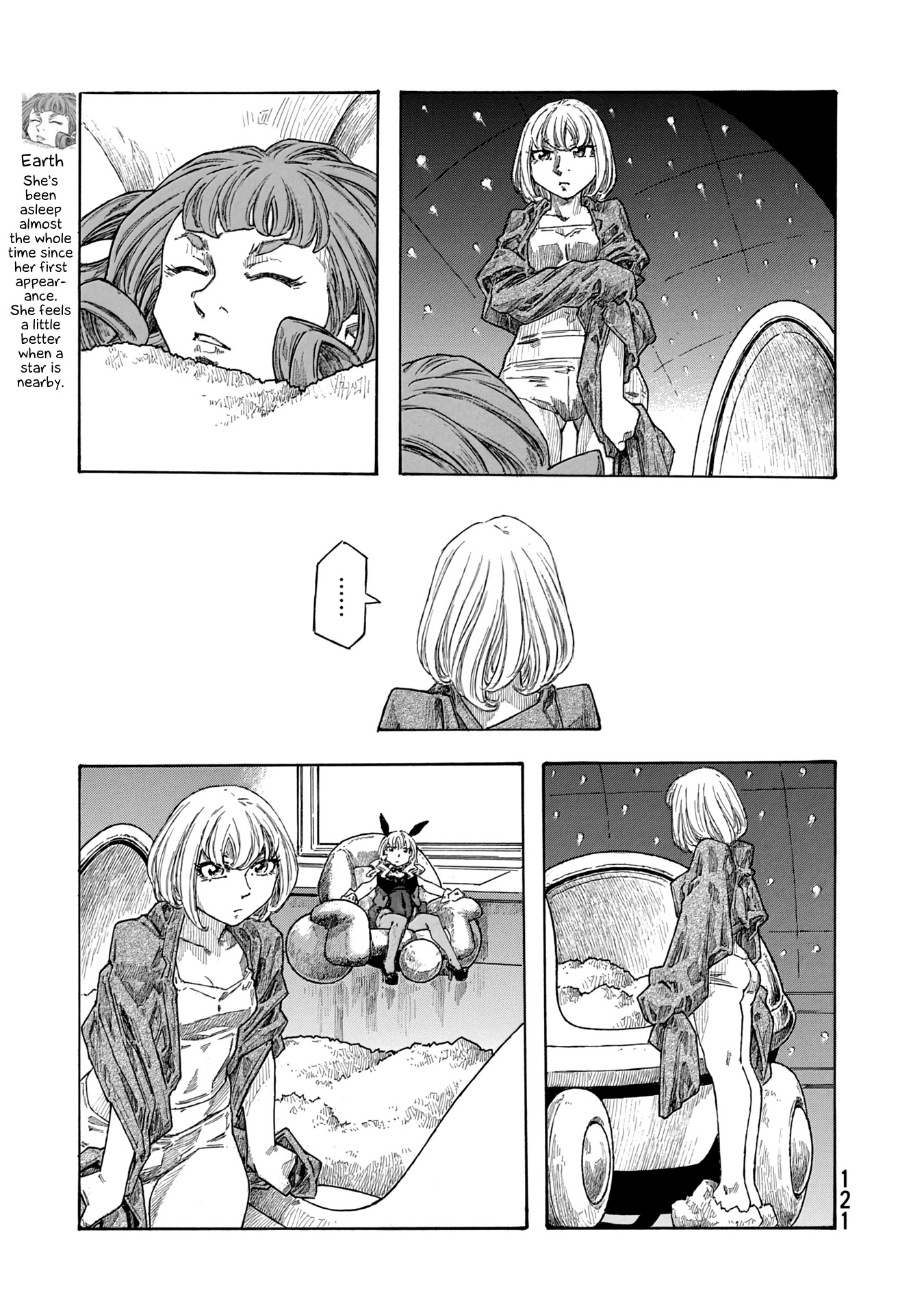Madowanai Hoshi Chapter 45 page 7 - Chapter 45: Thinking About the Past