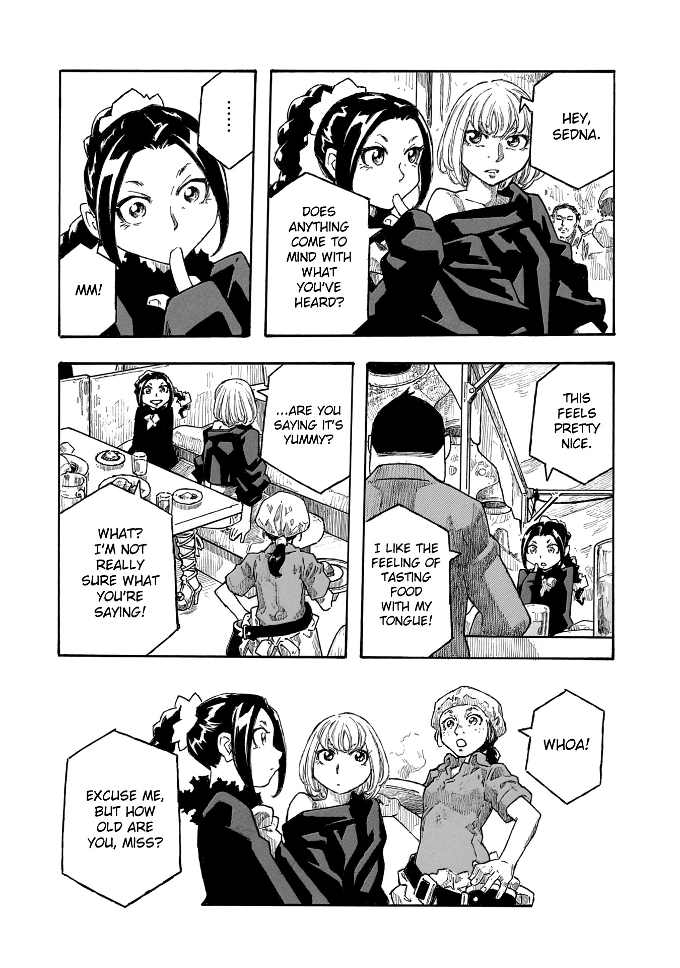 Madowanai Hoshi Chapter 46 page 13 - Chapter 46: Sedna's Proposal