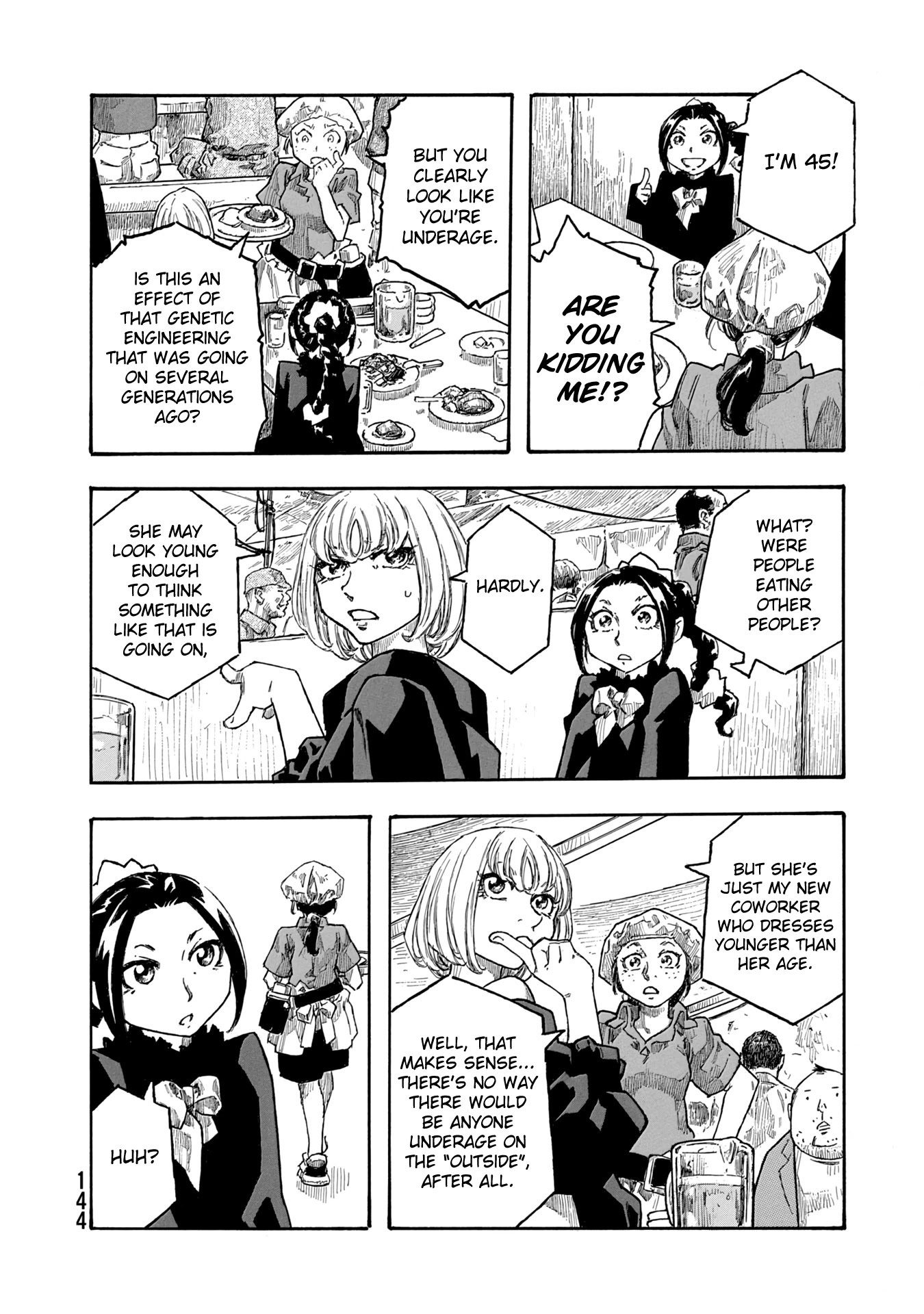 Madowanai Hoshi Chapter 46 page 14 - Chapter 46: Sedna's Proposal