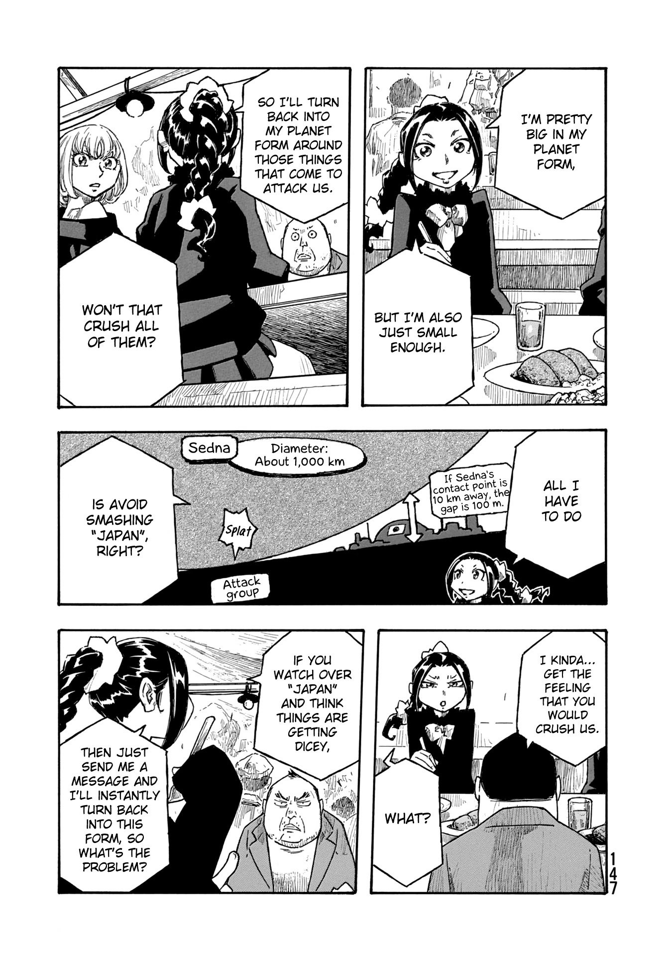 Madowanai Hoshi Chapter 46 page 17 - Chapter 46: Sedna's Proposal