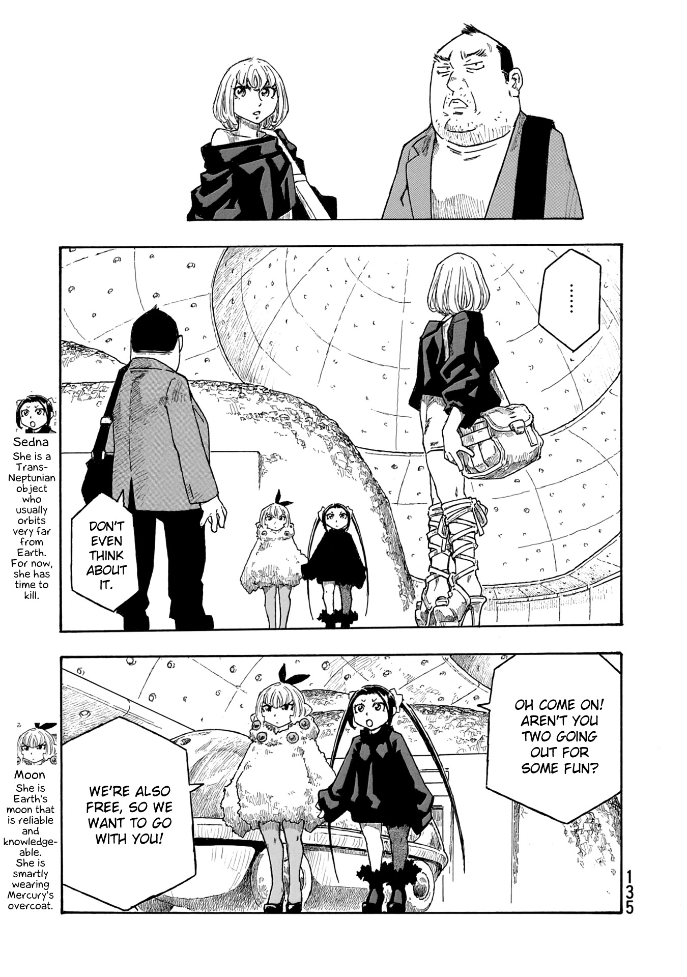 Madowanai Hoshi Chapter 46 page 5 - Chapter 46: Sedna's Proposal