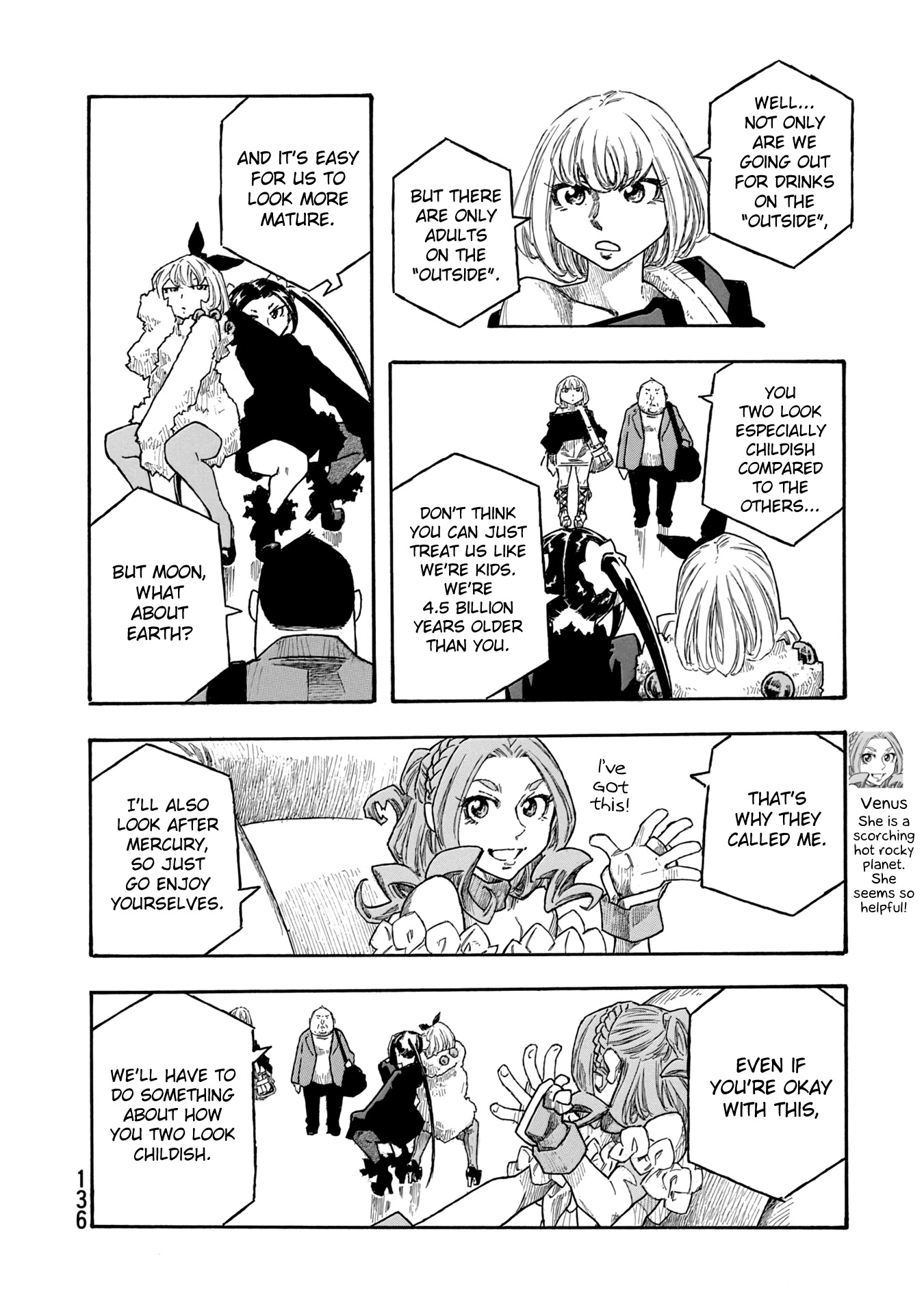 Madowanai Hoshi Chapter 46 page 6 - Chapter 46: Sedna's Proposal