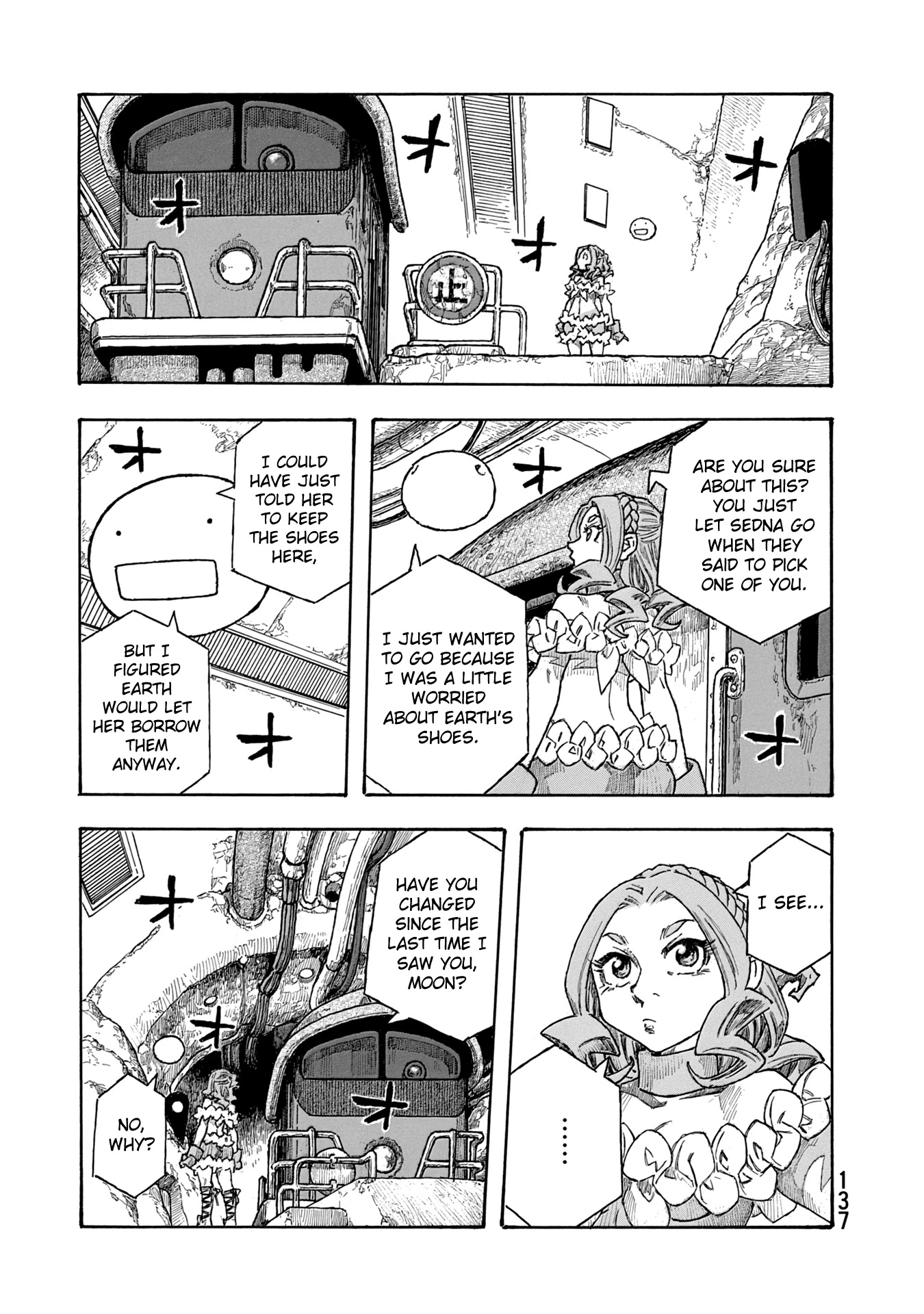 Madowanai Hoshi Chapter 46 page 7 - Chapter 46: Sedna's Proposal
