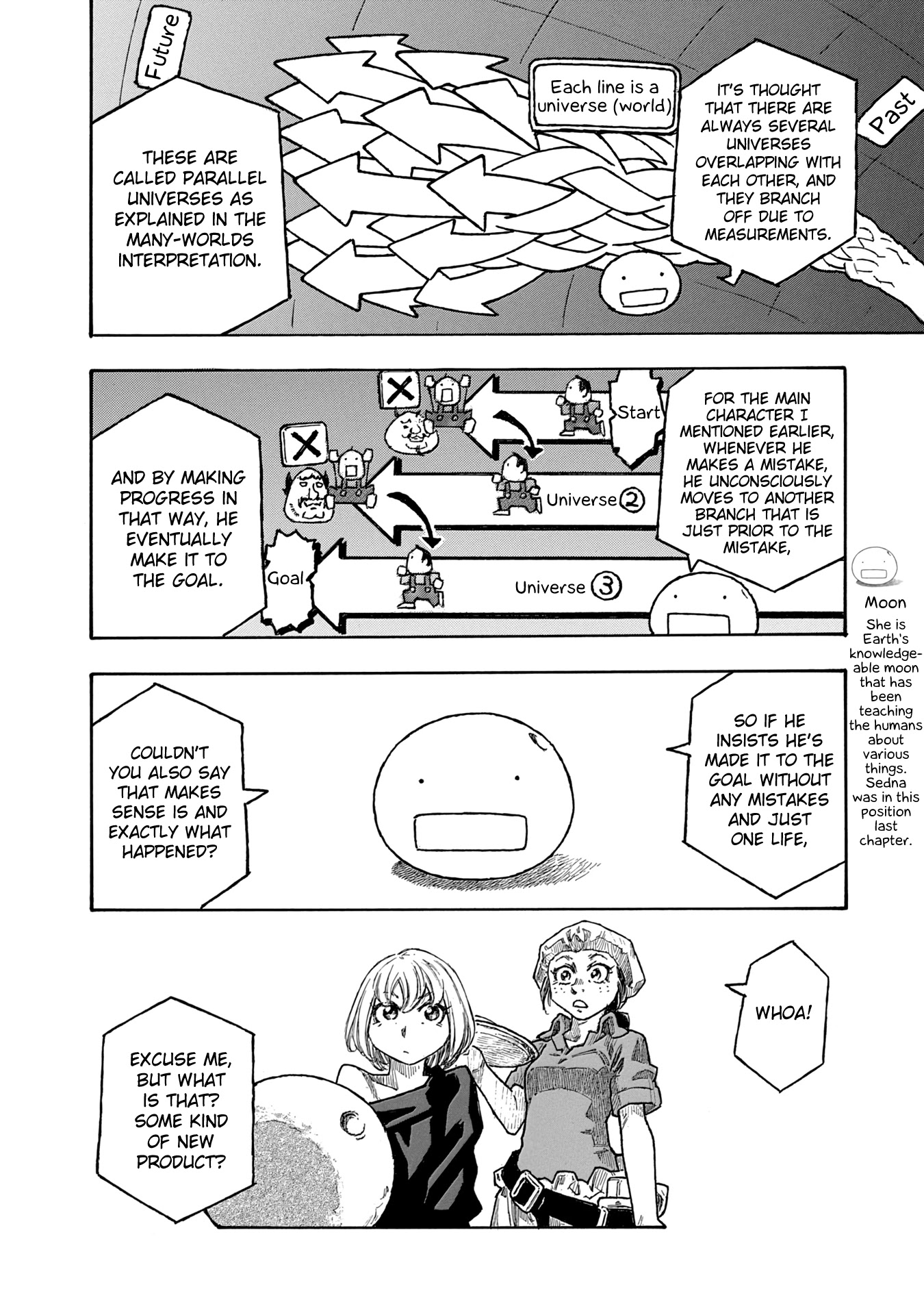 Madowanai Hoshi Chapter 47 page 4 - Chapter 47: Parallel Universe