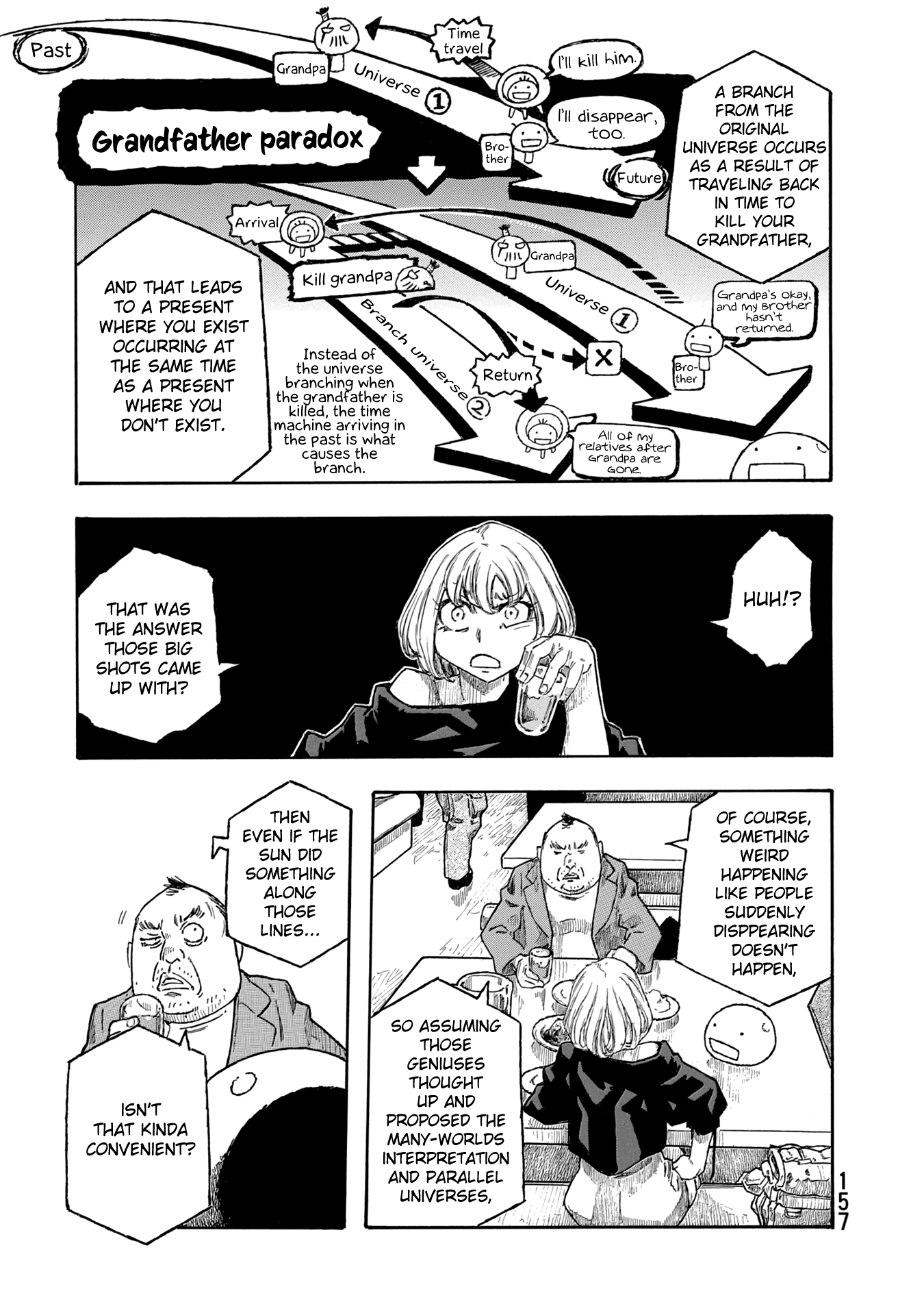 Madowanai Hoshi Chapter 47 page 7 - Chapter 47: Parallel Universe