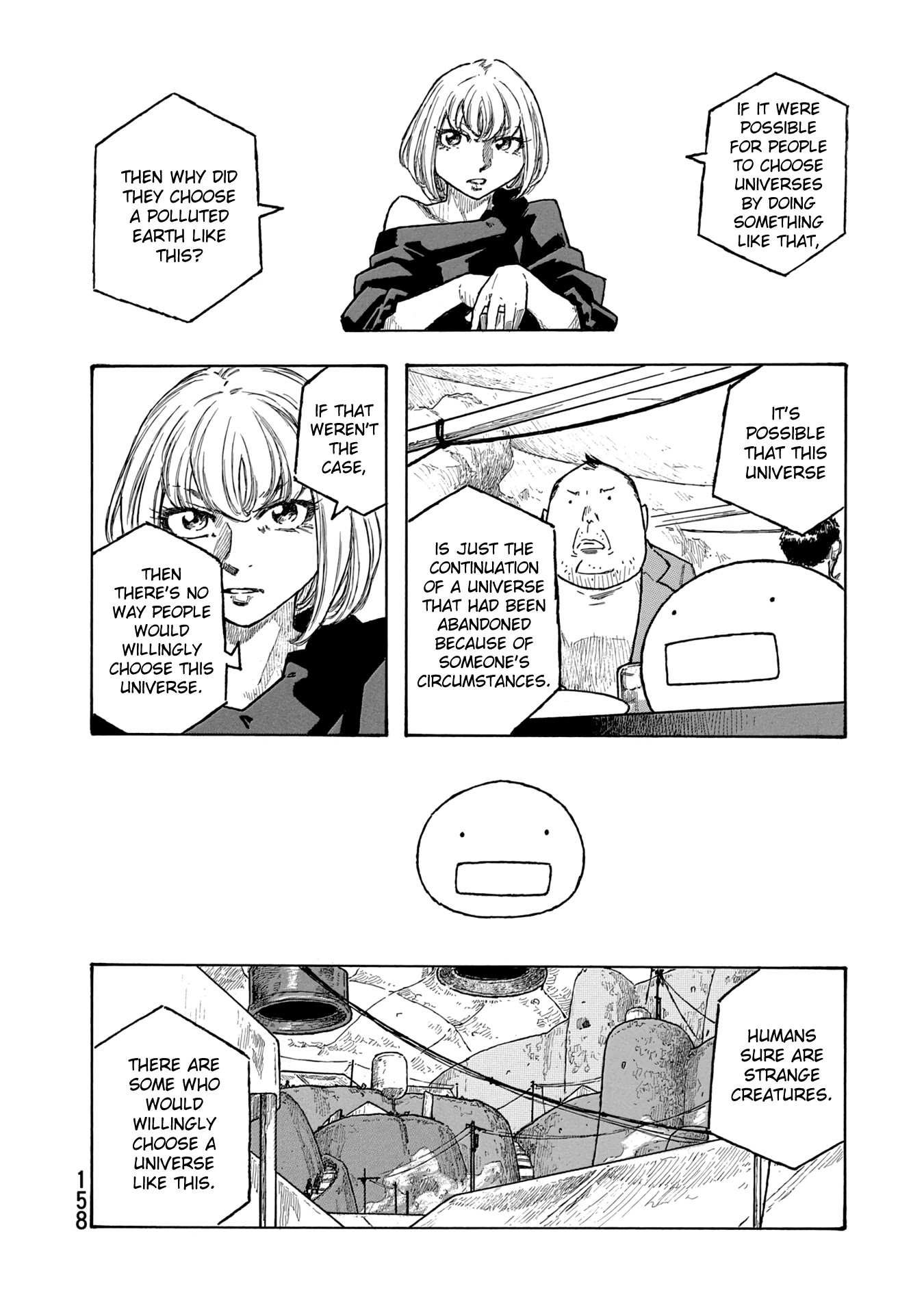 Madowanai Hoshi Chapter 47 page 8 - Chapter 47: Parallel Universe