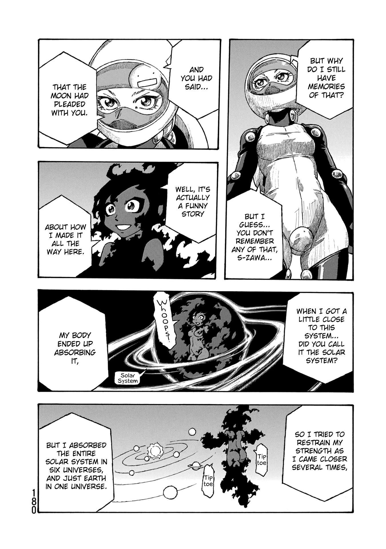 Madowanai Hoshi Chapter 48 page 12 - Chapter 48: Light in Darkness and Darkness in Light