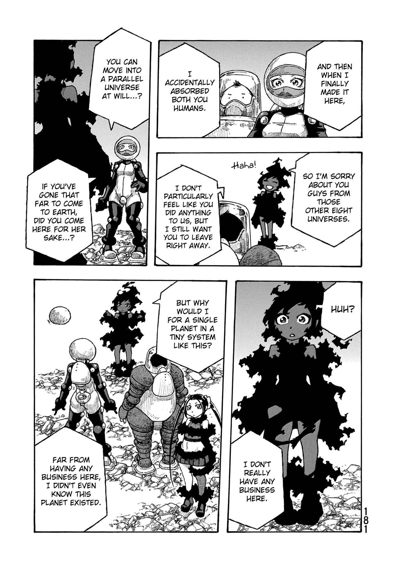 Madowanai Hoshi Chapter 48 page 13 - Chapter 48: Light in Darkness and Darkness in Light