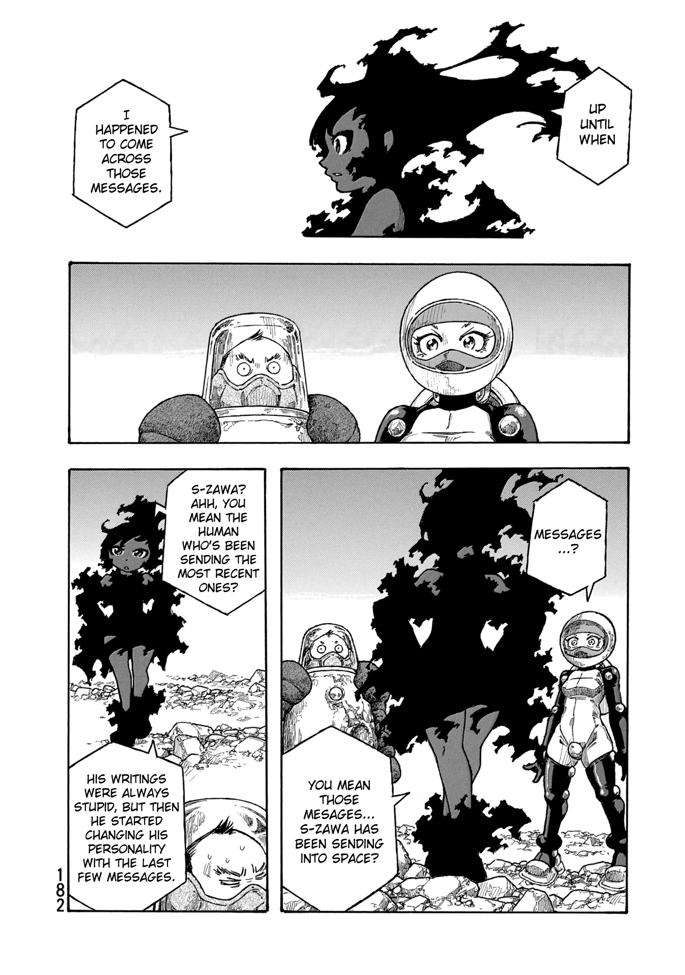 Madowanai Hoshi Chapter 48 page 14 - Chapter 48: Light in Darkness and Darkness in Light
