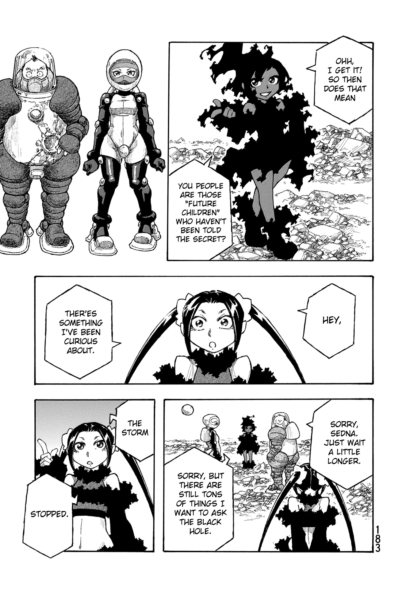 Madowanai Hoshi Chapter 48 page 15 - Chapter 48: Light in Darkness and Darkness in Light