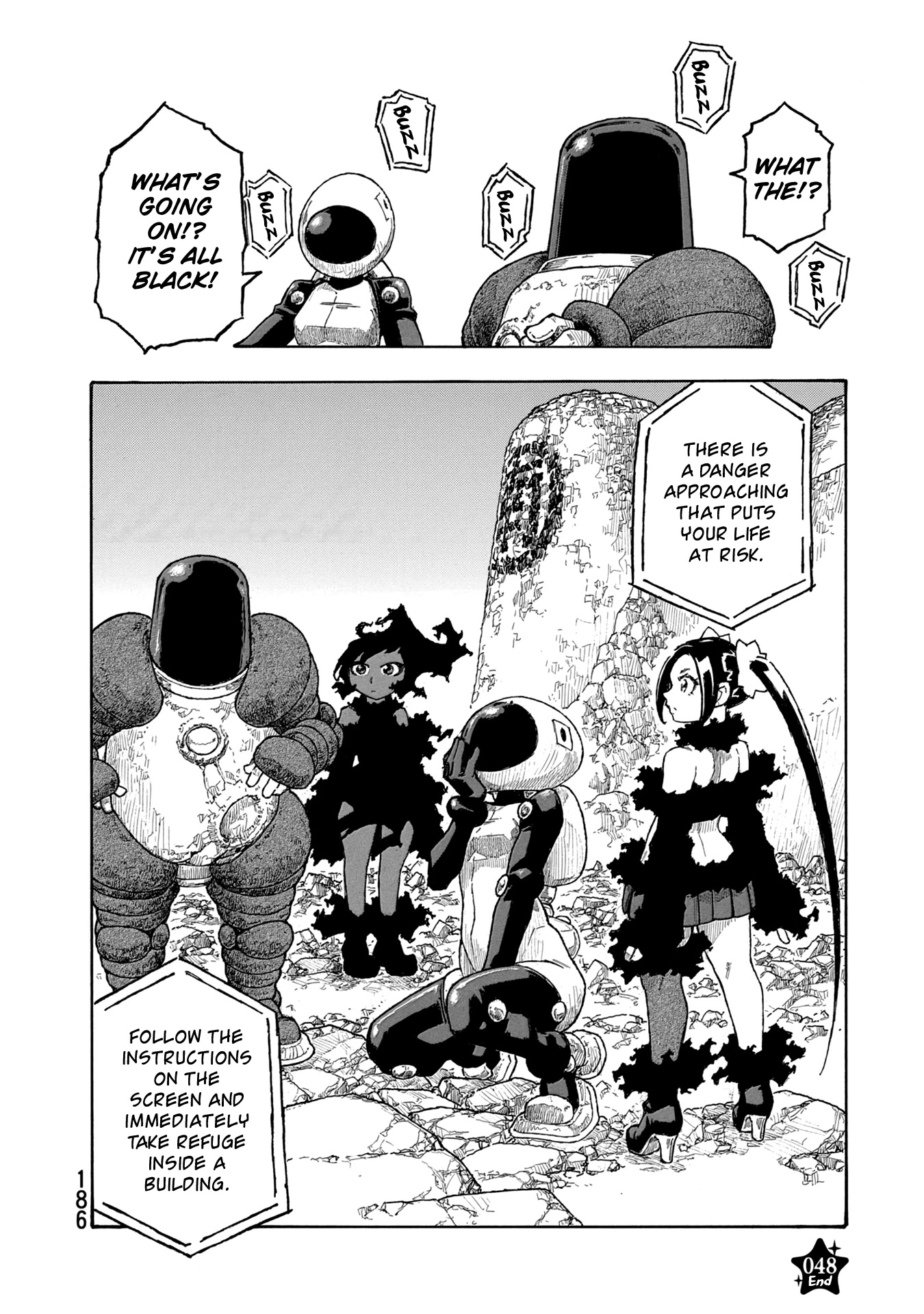 Madowanai Hoshi Chapter 48 page 18 - Chapter 48: Light in Darkness and Darkness in Light