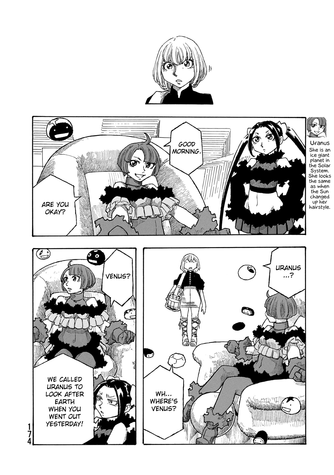 Madowanai Hoshi Chapter 48 page 6 - Chapter 48: Light in Darkness and Darkness in Light